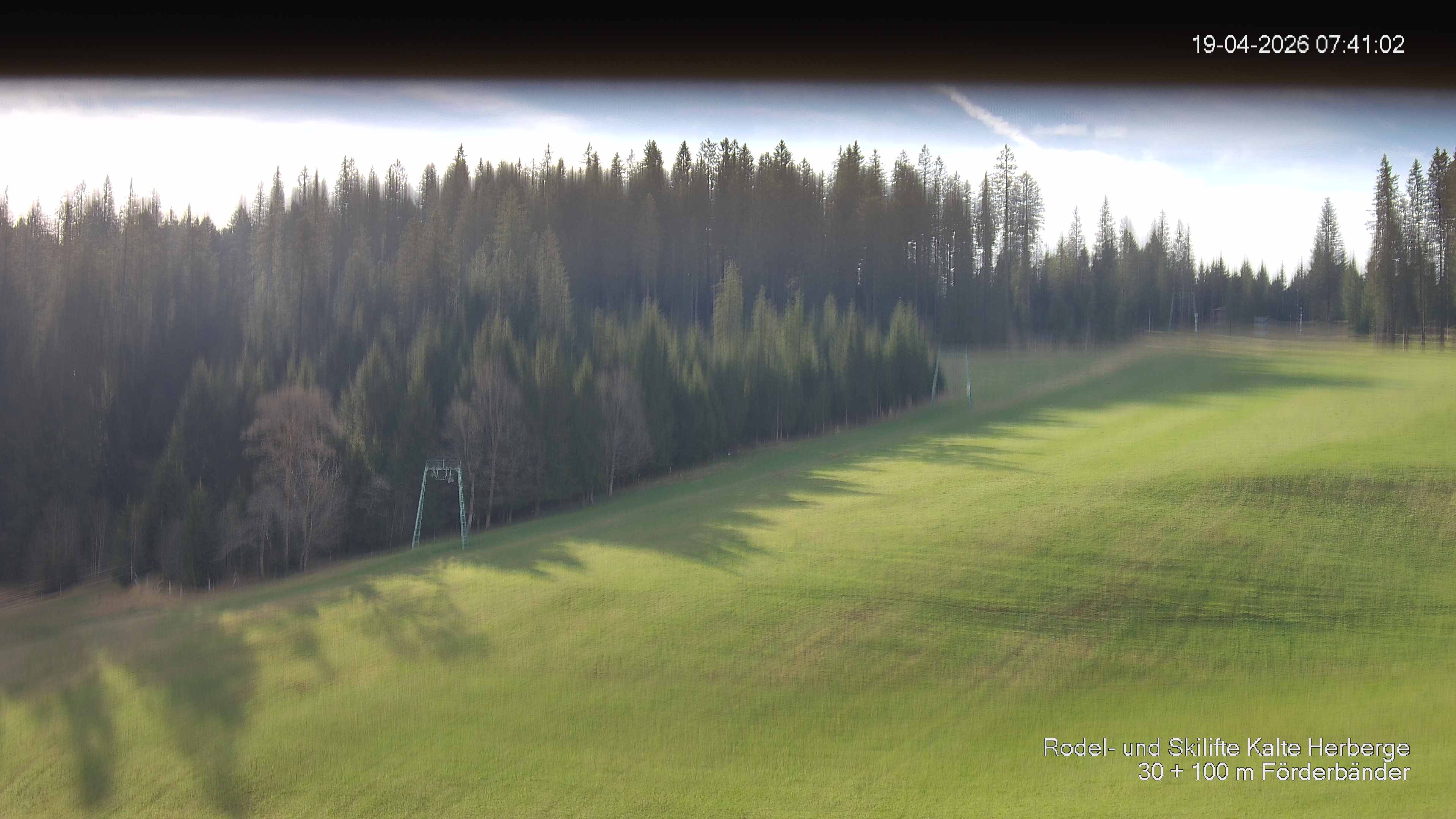 Archiv Foto Webcam Skipiste Kalte Herberge