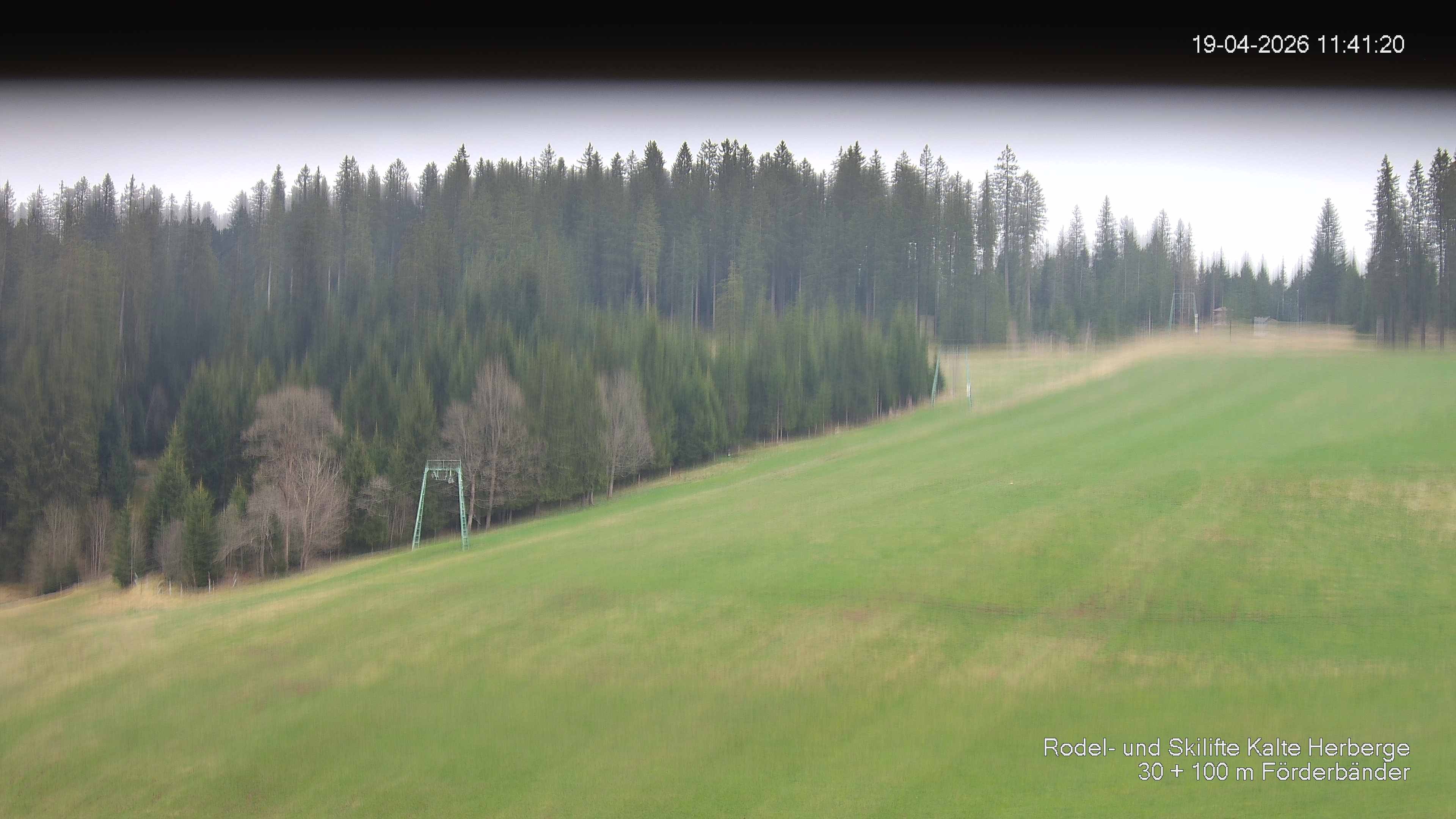 Archiv Foto Webcam Skipiste Kalte Herberge