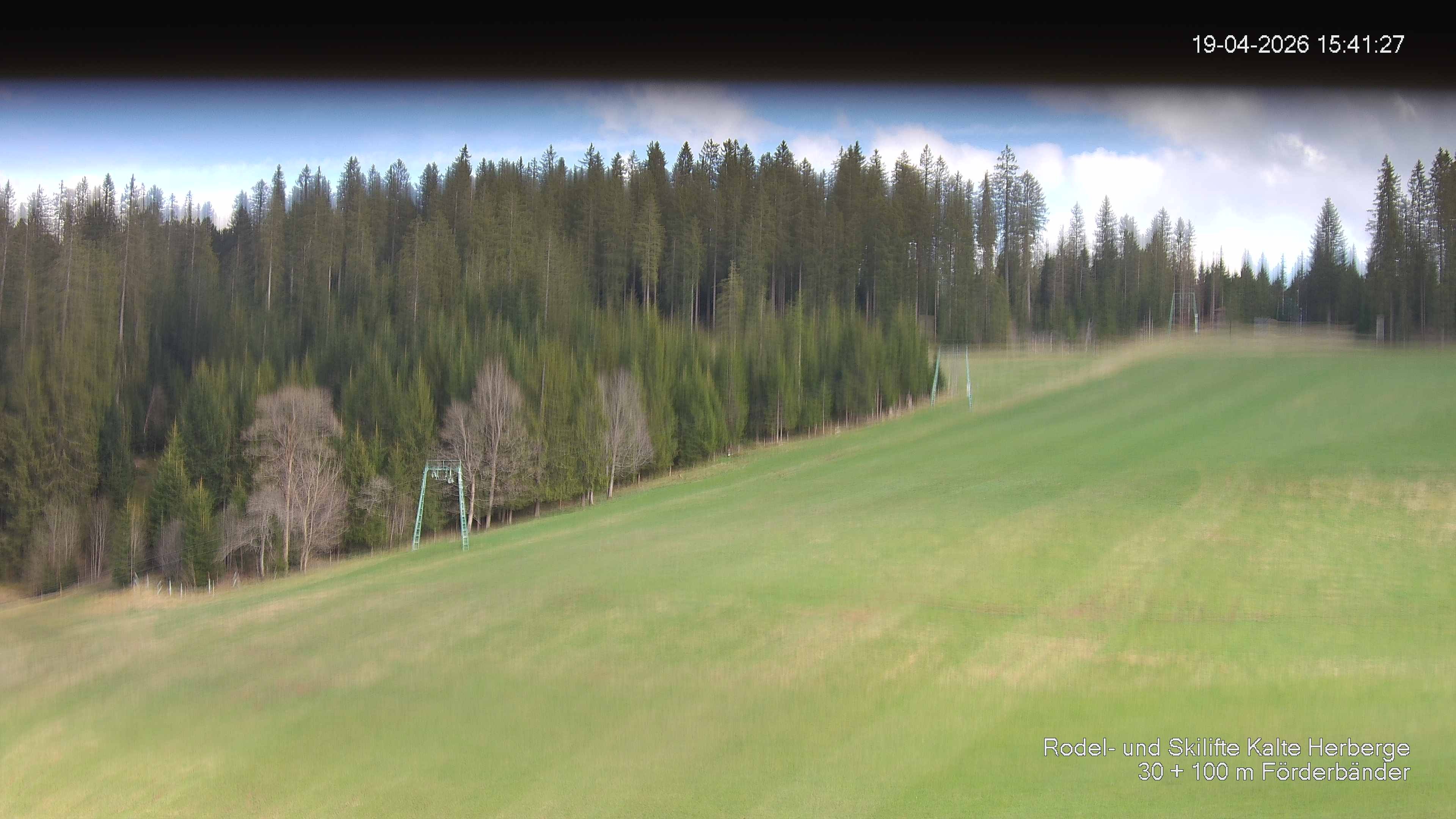 Archiv Foto Webcam Skipiste Kalte Herberge