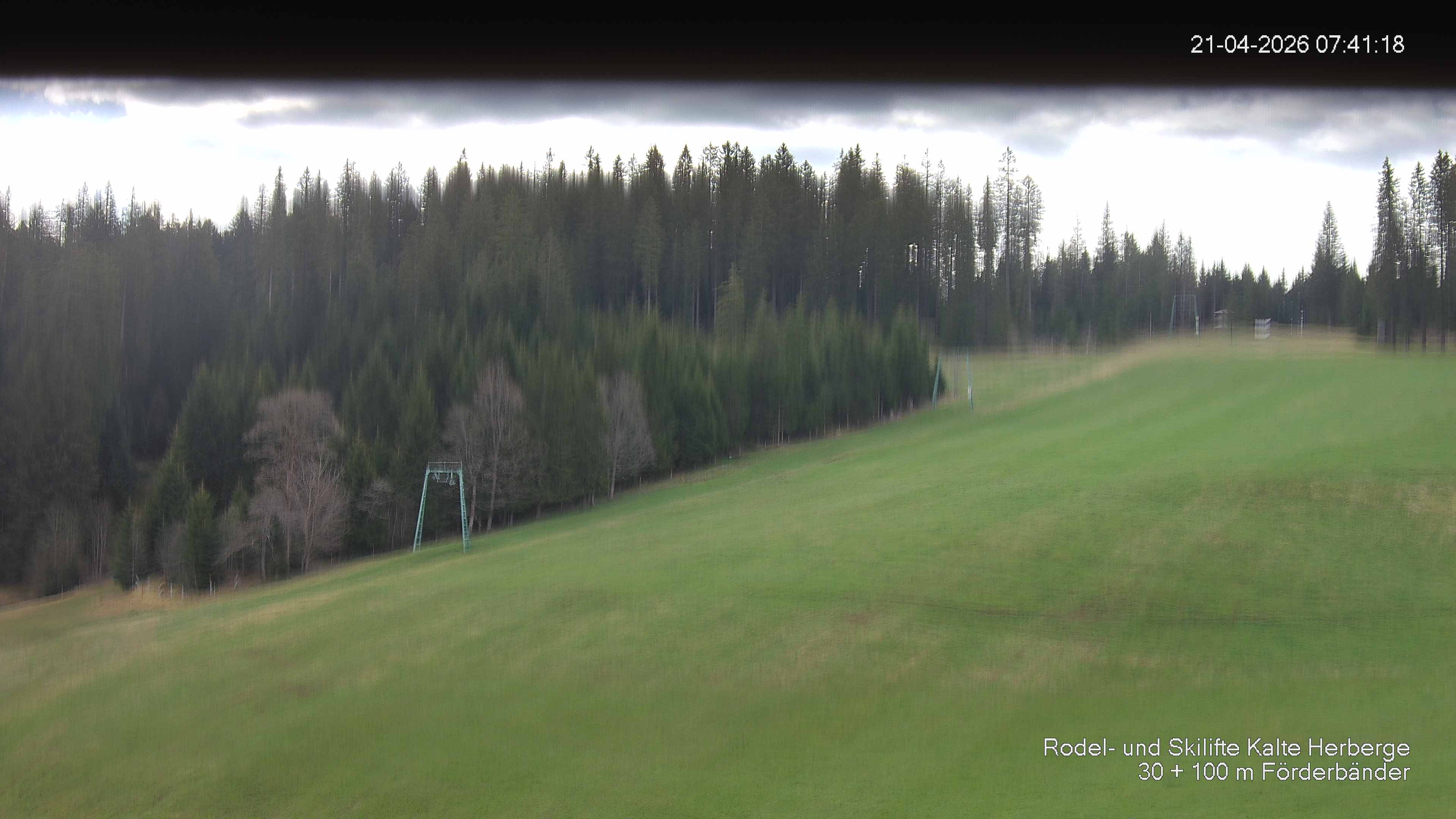 Archiv Foto Webcam Skipiste Kalte Herberge