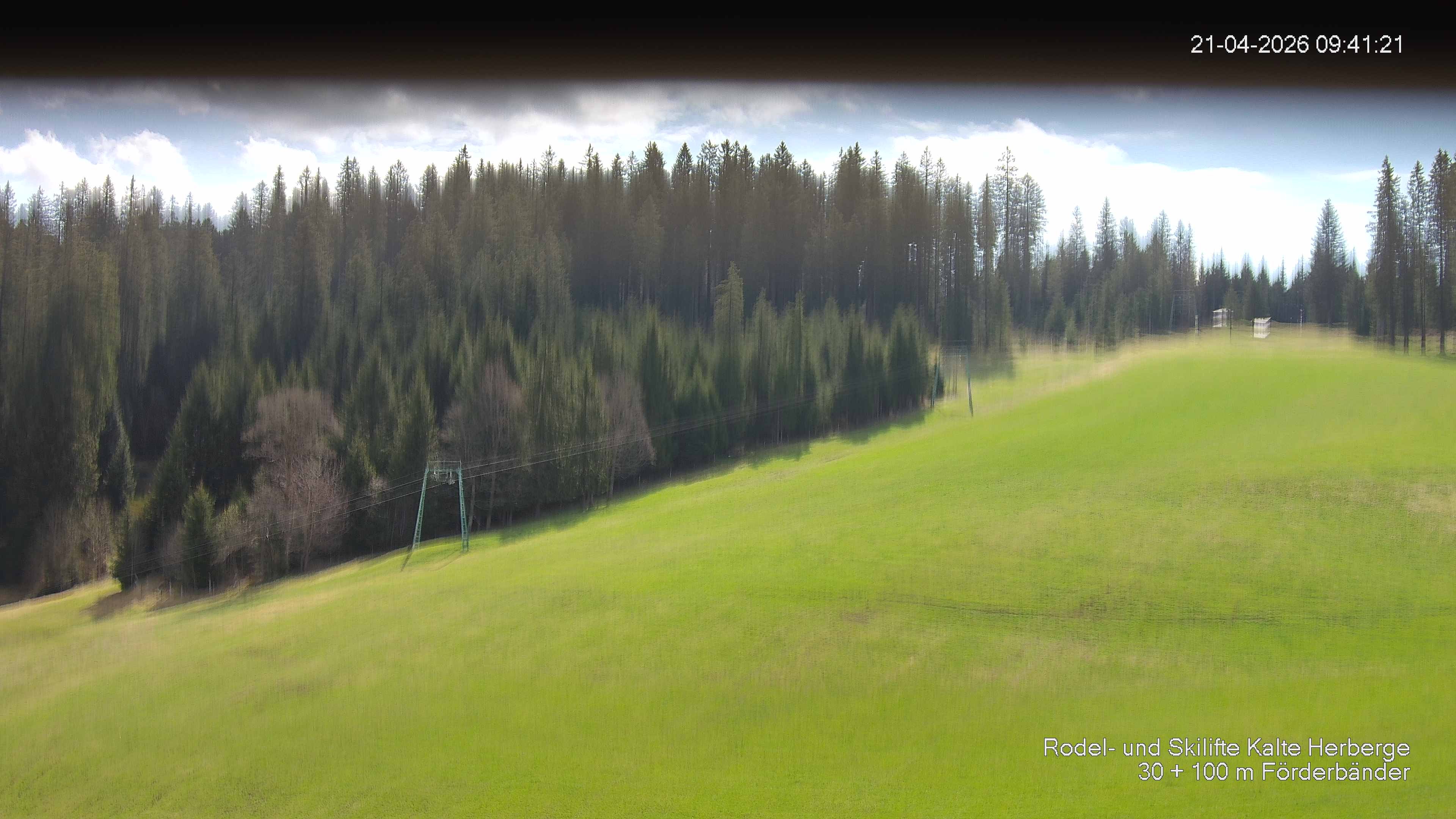 Archiv Foto Webcam Skipiste Kalte Herberge