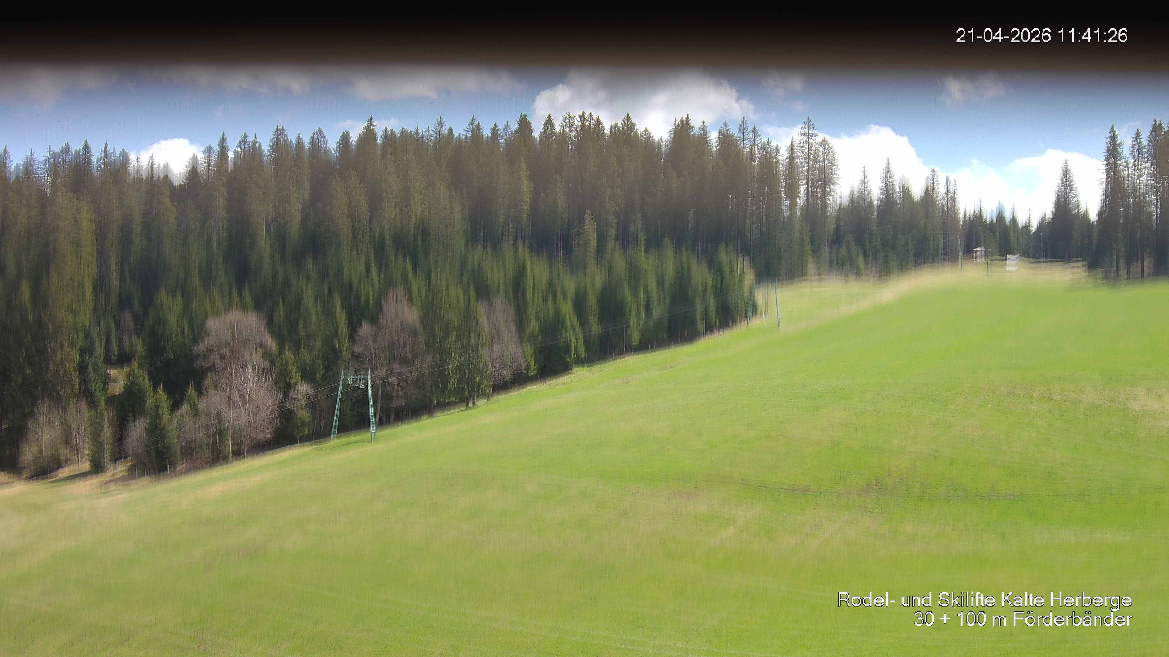 Archiv Foto Webcam Skipiste Kalte Herberge