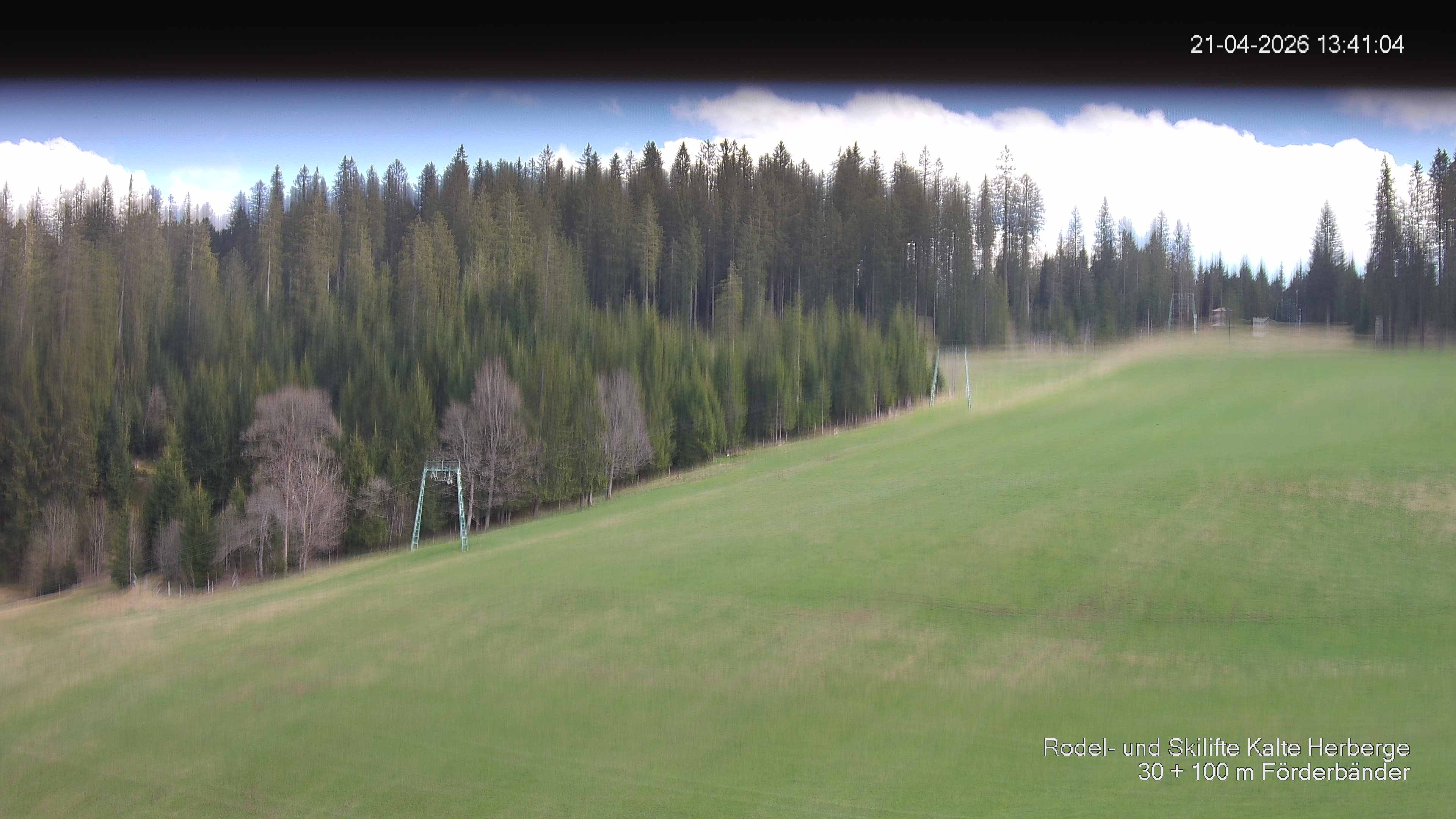 Archiv Foto Webcam Skipiste Kalte Herberge