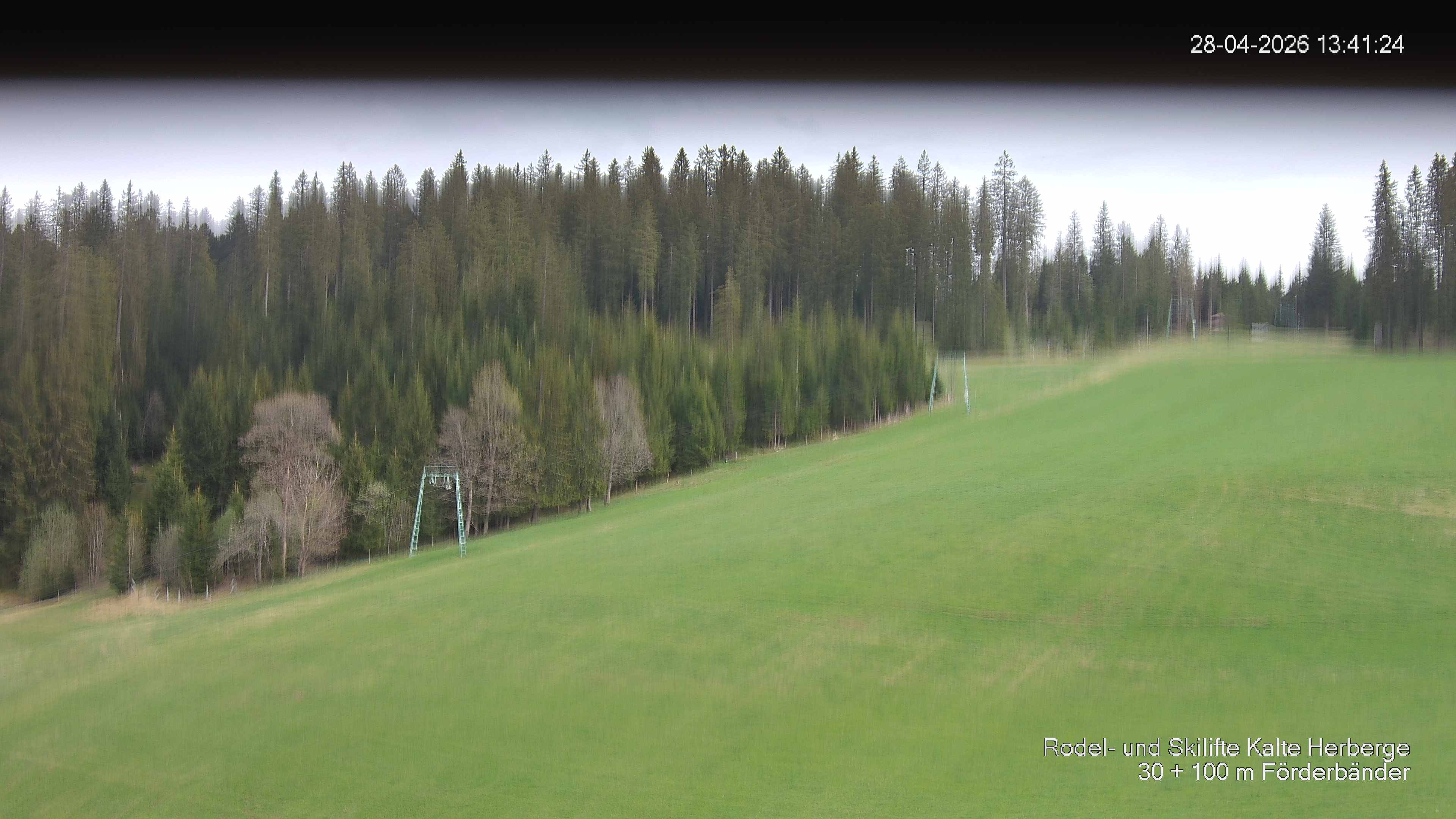 Archived image Webcam Ski lift Kalte Herberge