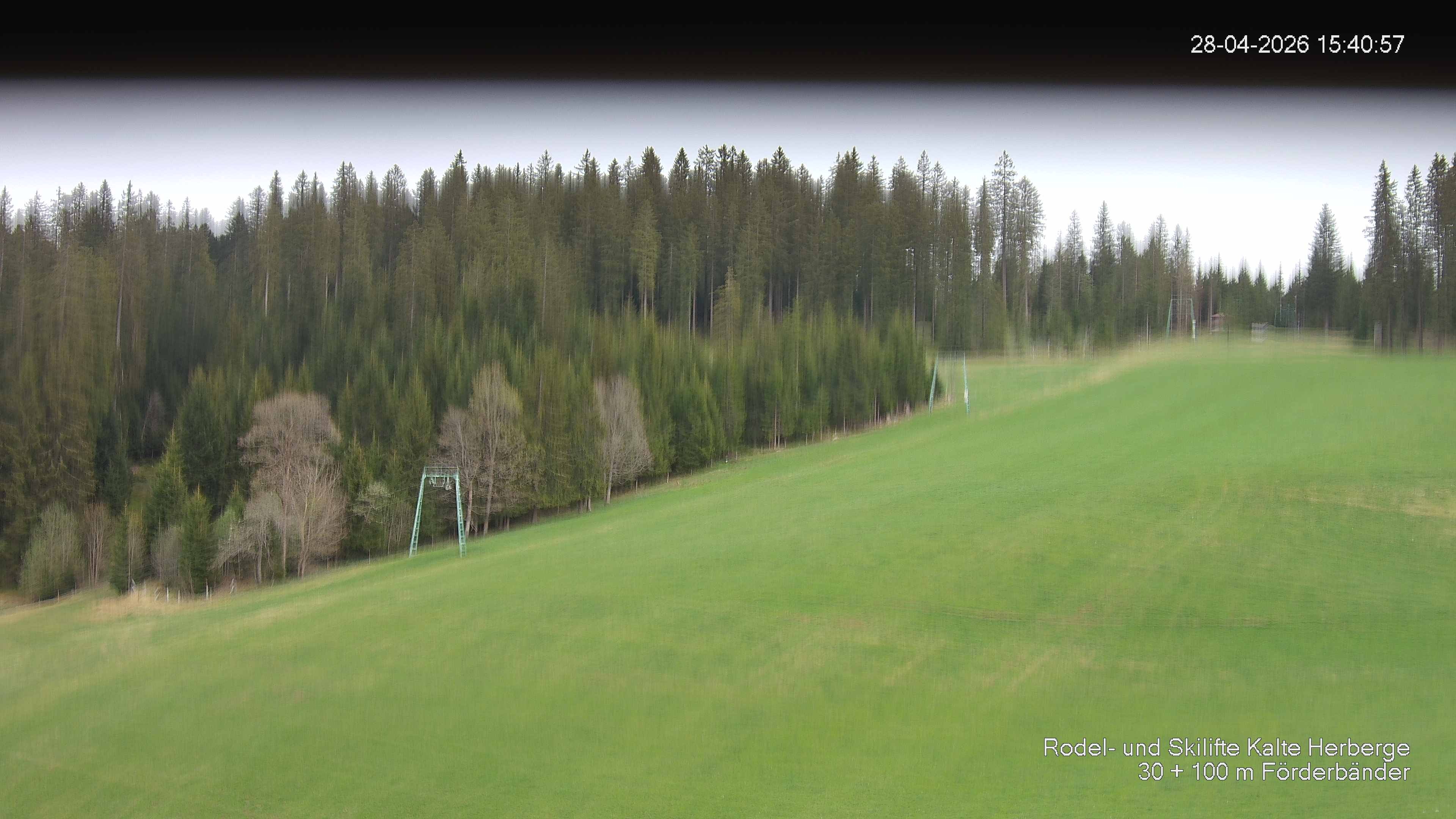 Archived image Webcam Ski lift Kalte Herberge