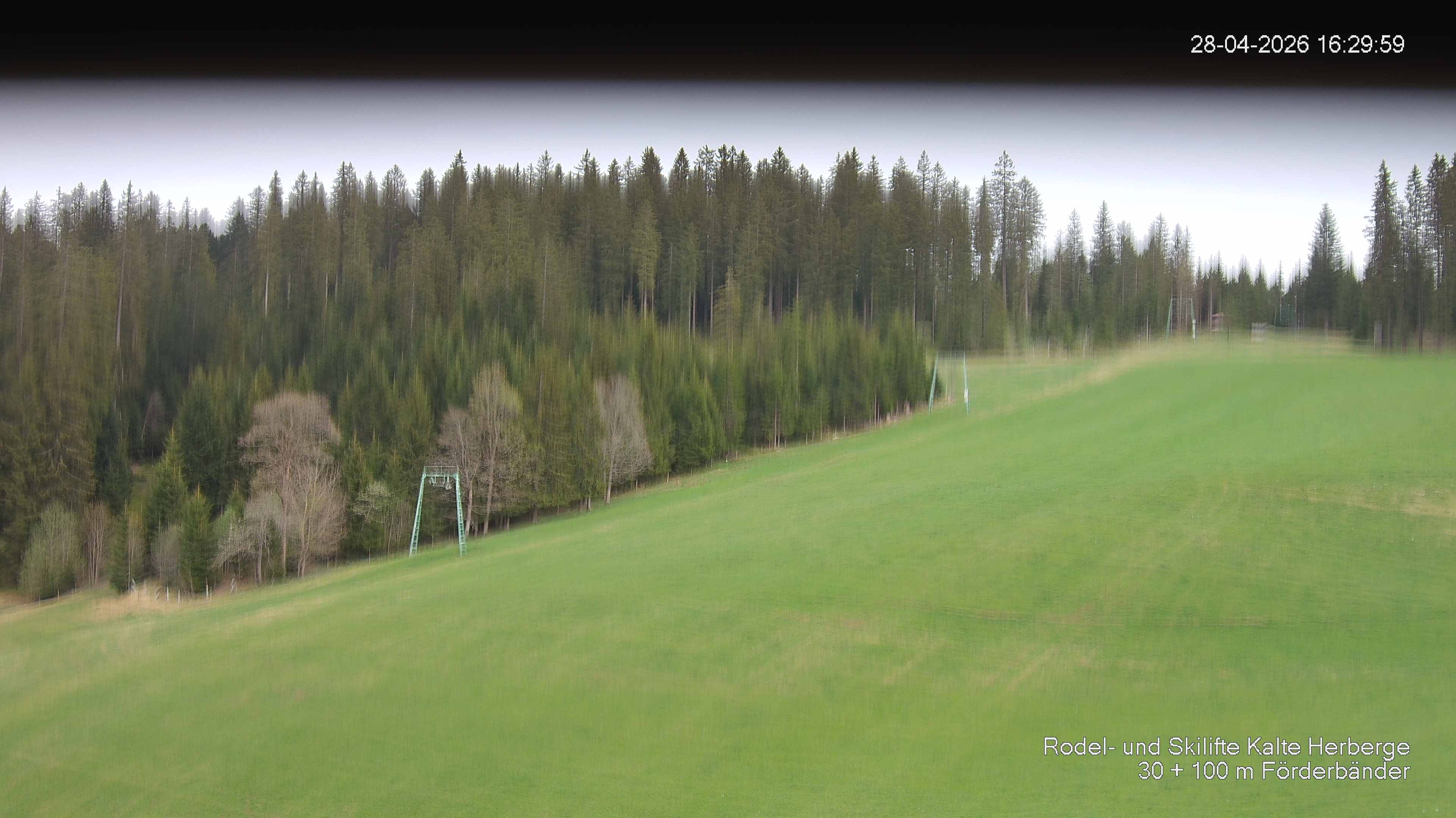 Archived image Webcam Ski lift Kalte Herberge