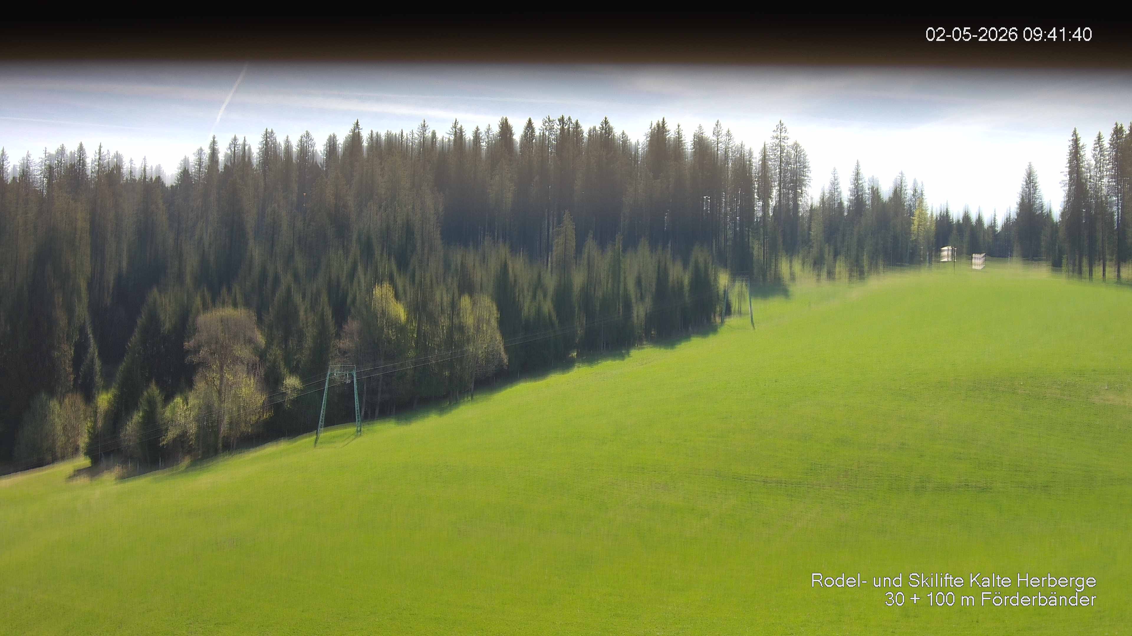 Archived image Webcam Ski lift Kalte Herberge