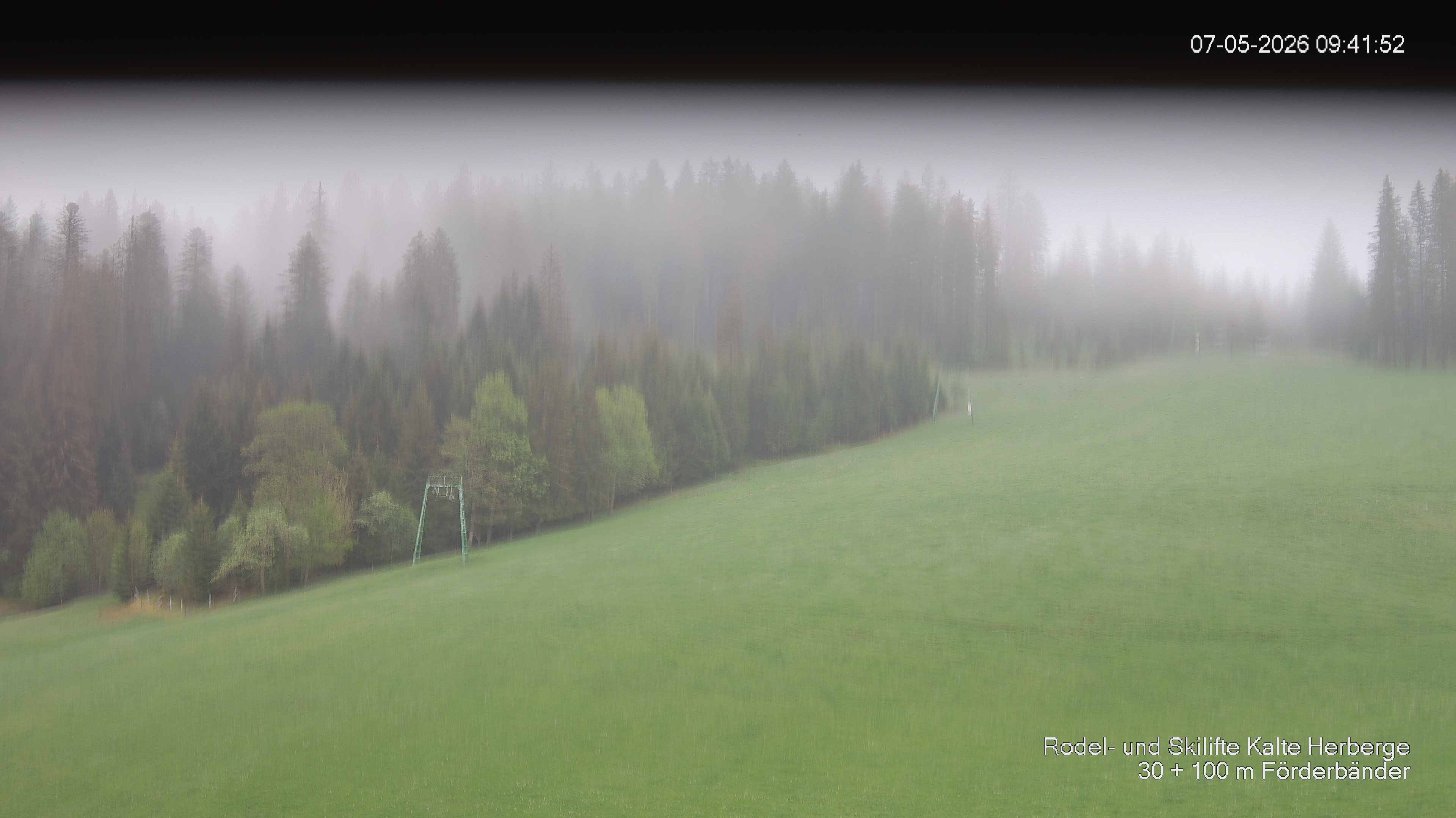 Archived image Webcam Ski lift Kalte Herberge