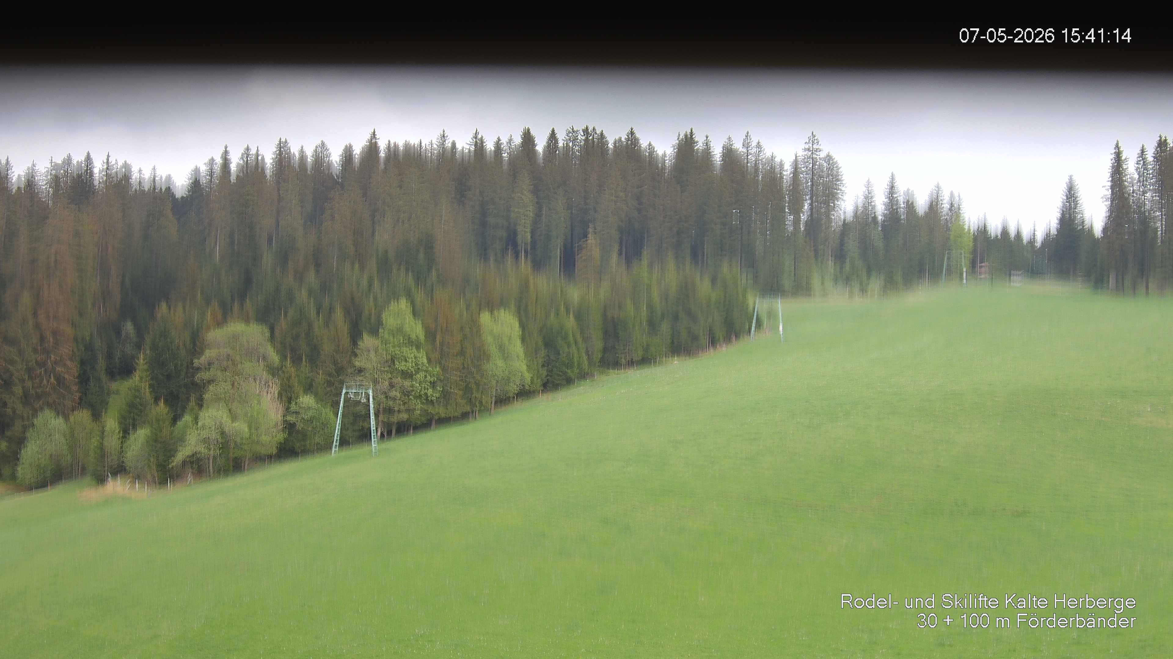 Archived image Webcam Ski lift Kalte Herberge