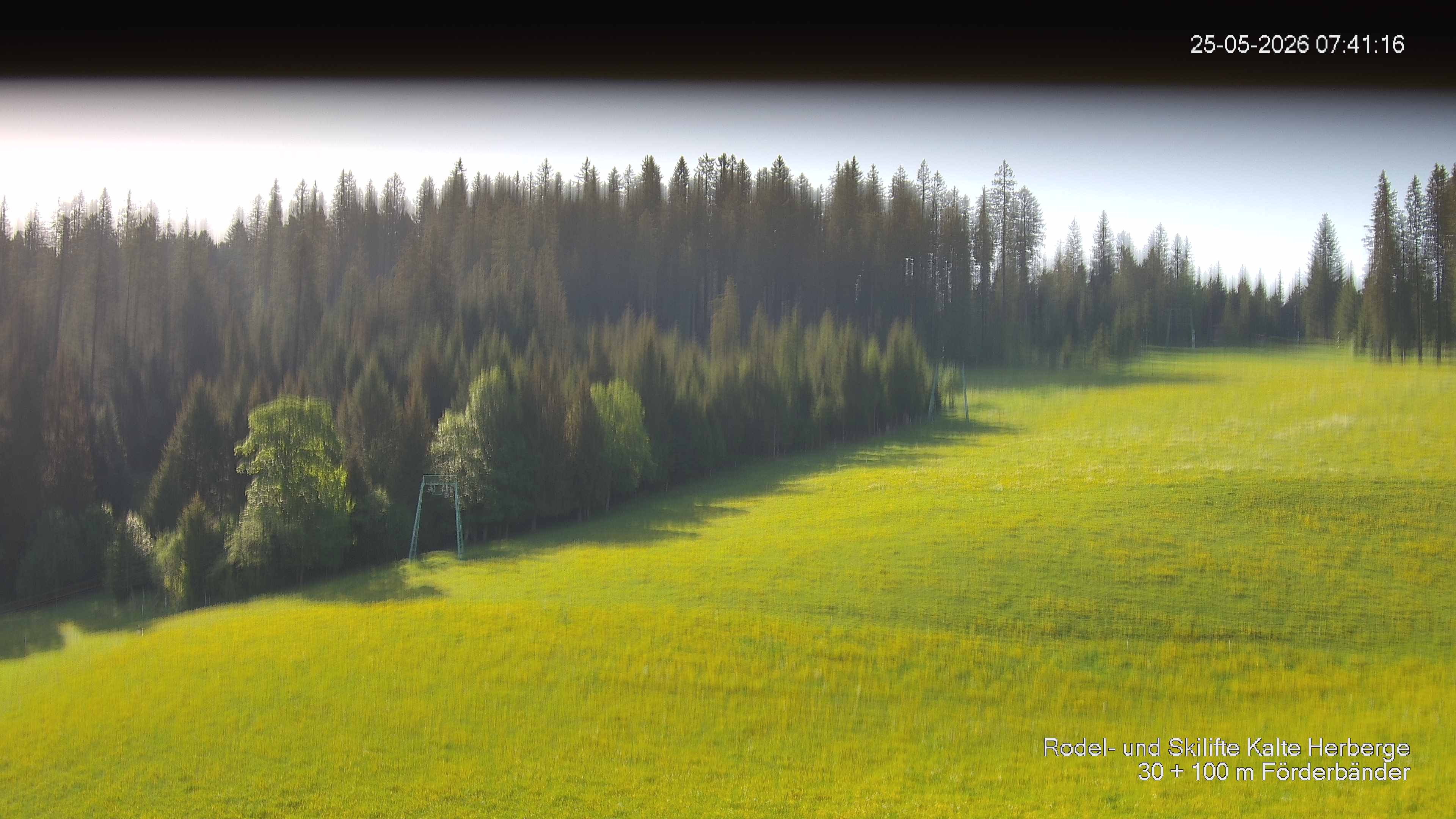 Archived image Webcam Ski lift Kalte Herberge