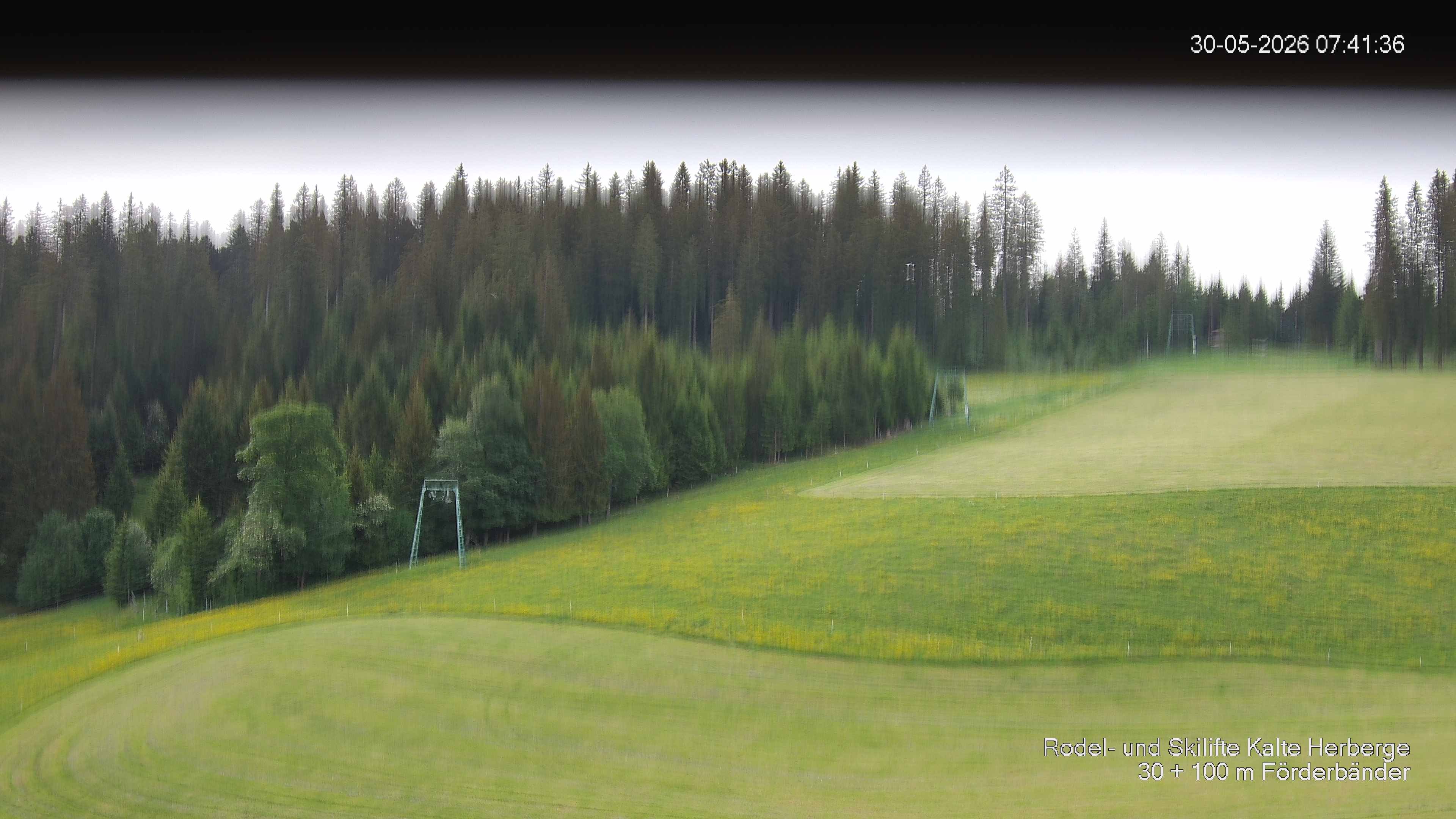 Archived image Webcam Ski lift Kalte Herberge