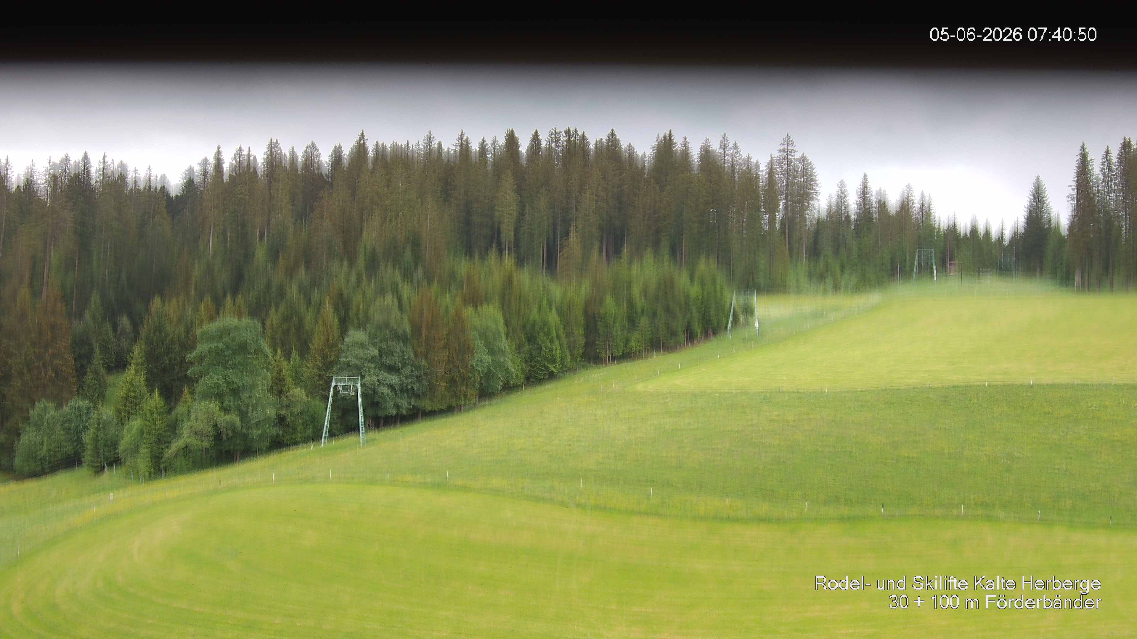 Archived image Webcam Ski lift Kalte Herberge