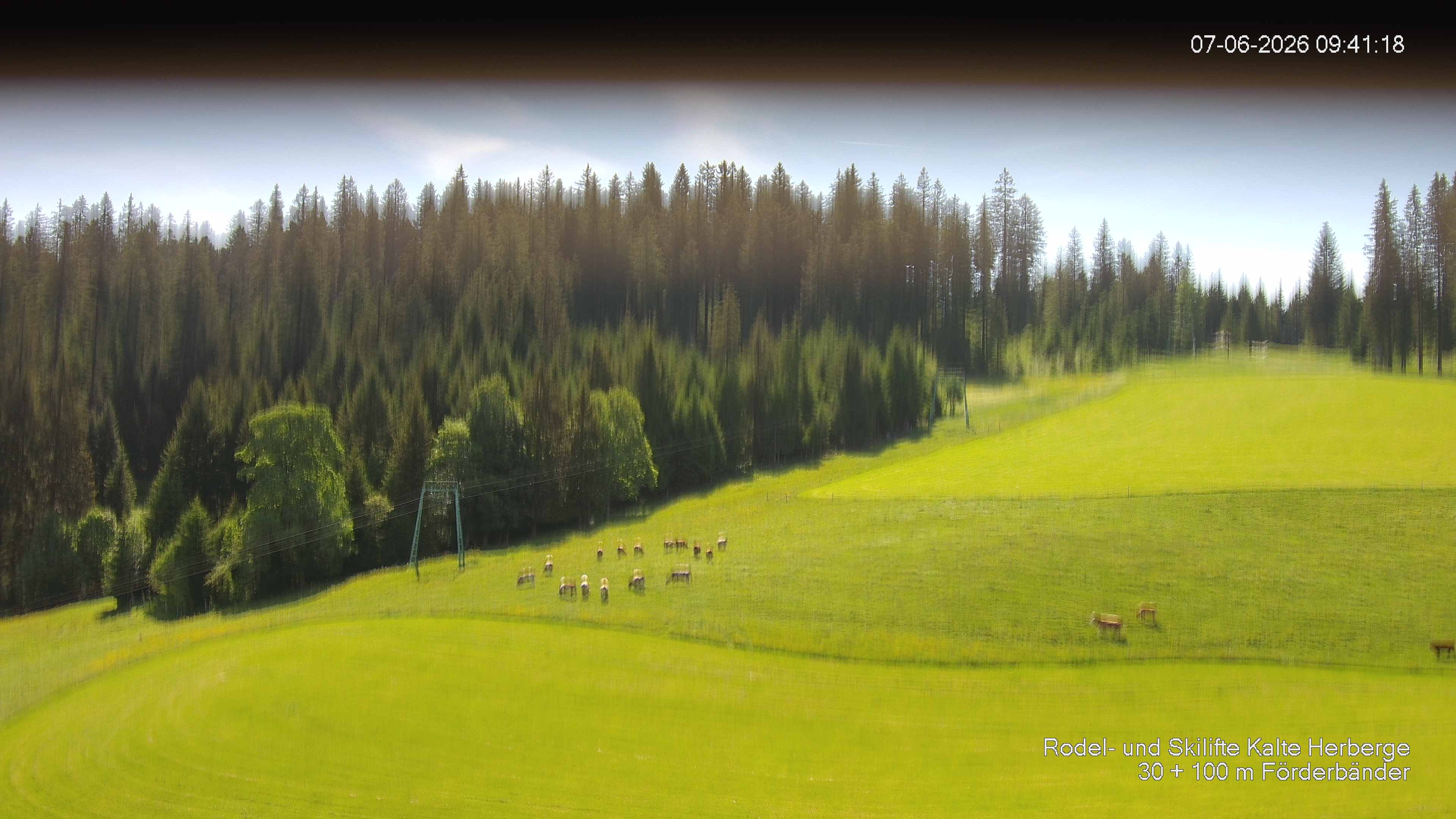 Archiv Foto Webcam Skipiste Kalte Herberge