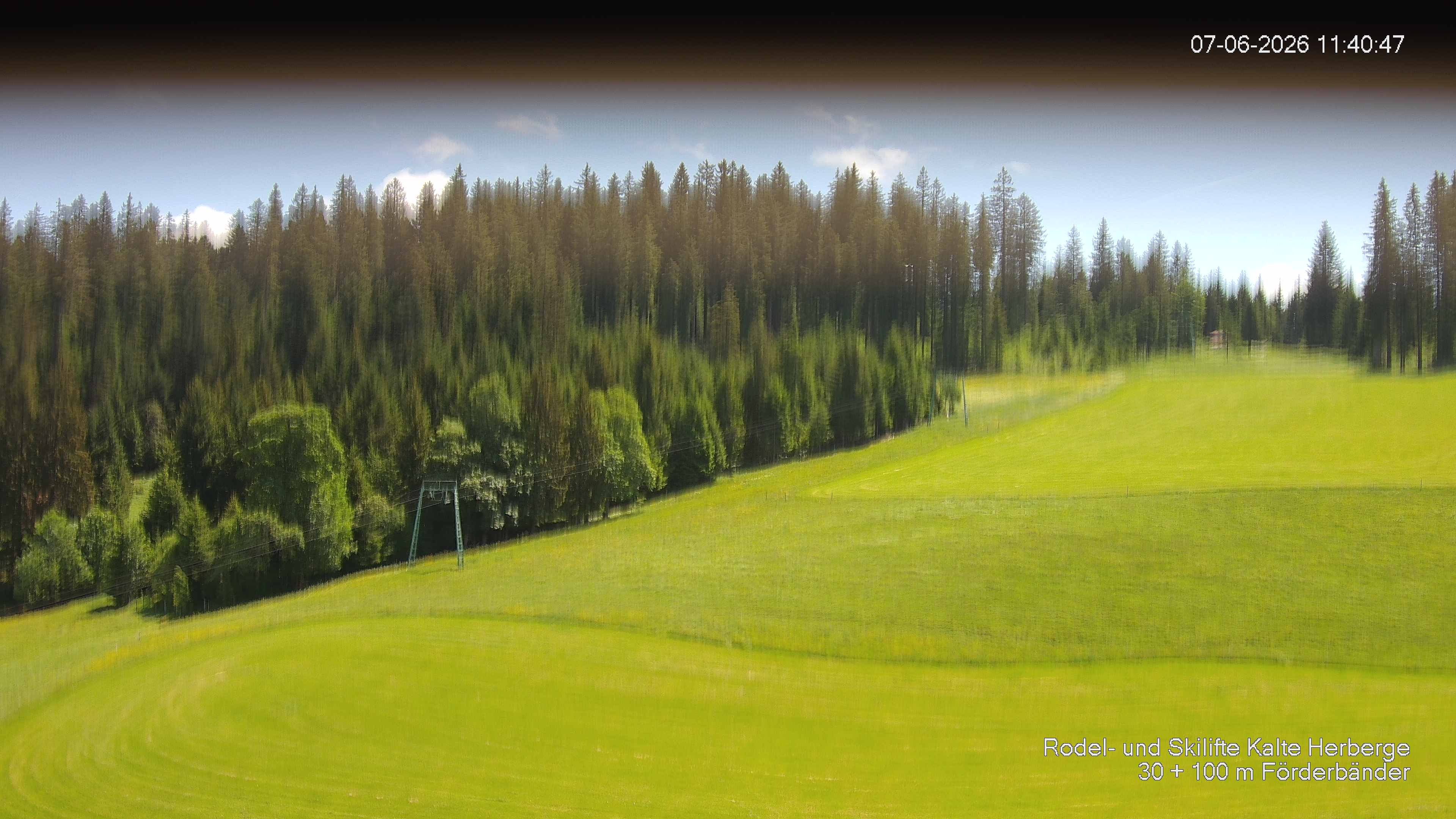 Archiv Foto Webcam Skipiste Kalte Herberge