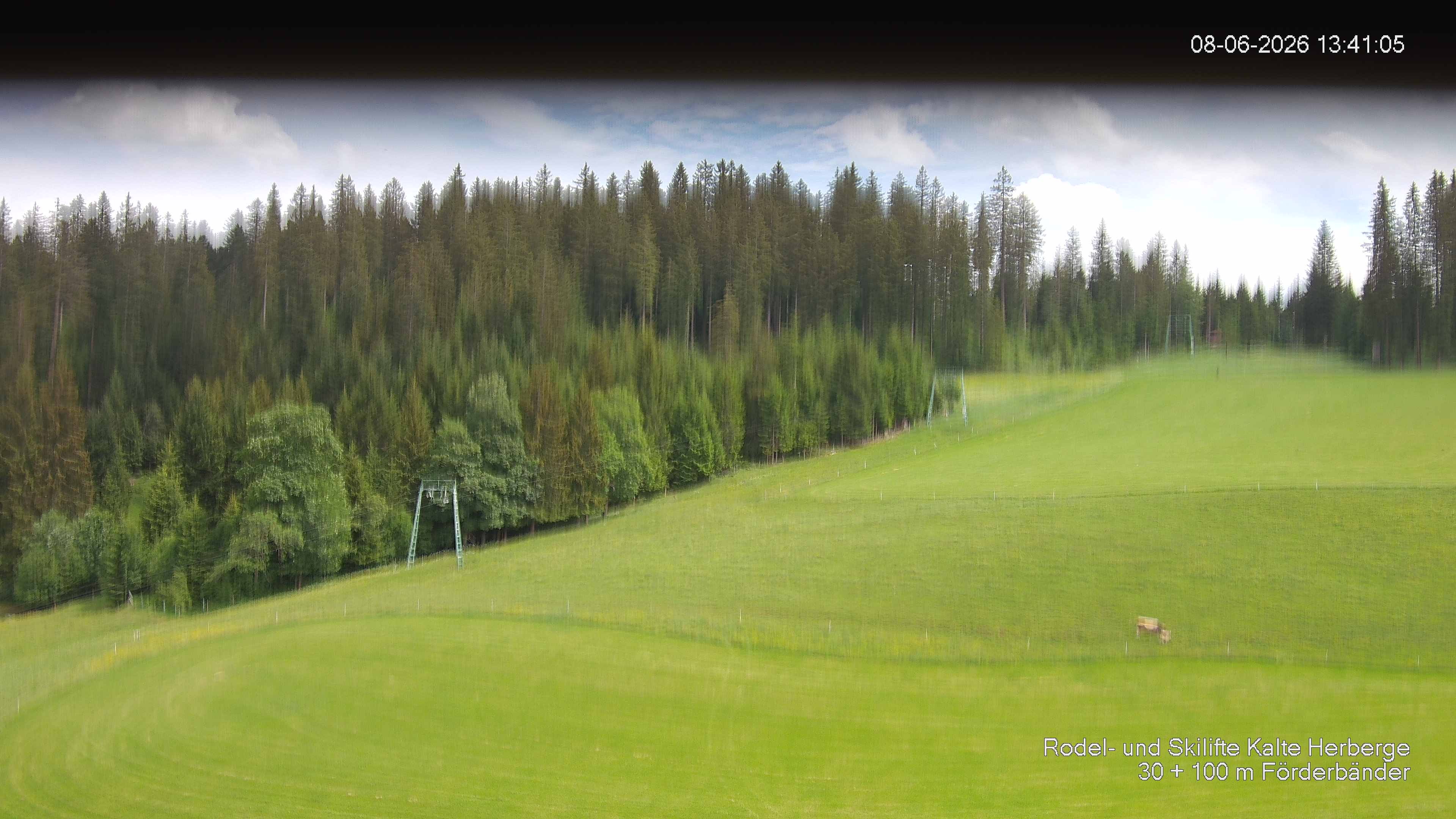 Archiv Foto Webcam Skipiste Kalte Herberge