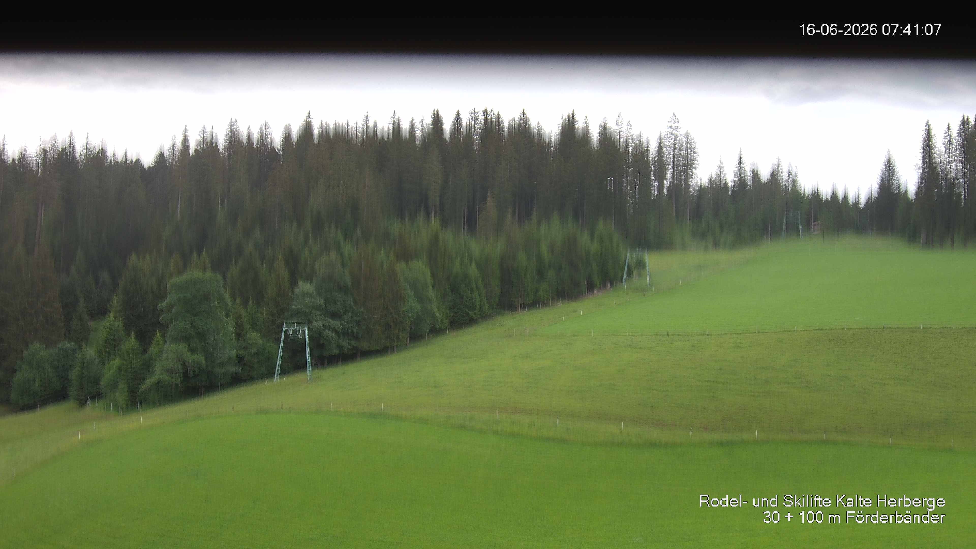 Archiv Foto Webcam Skipiste Kalte Herberge