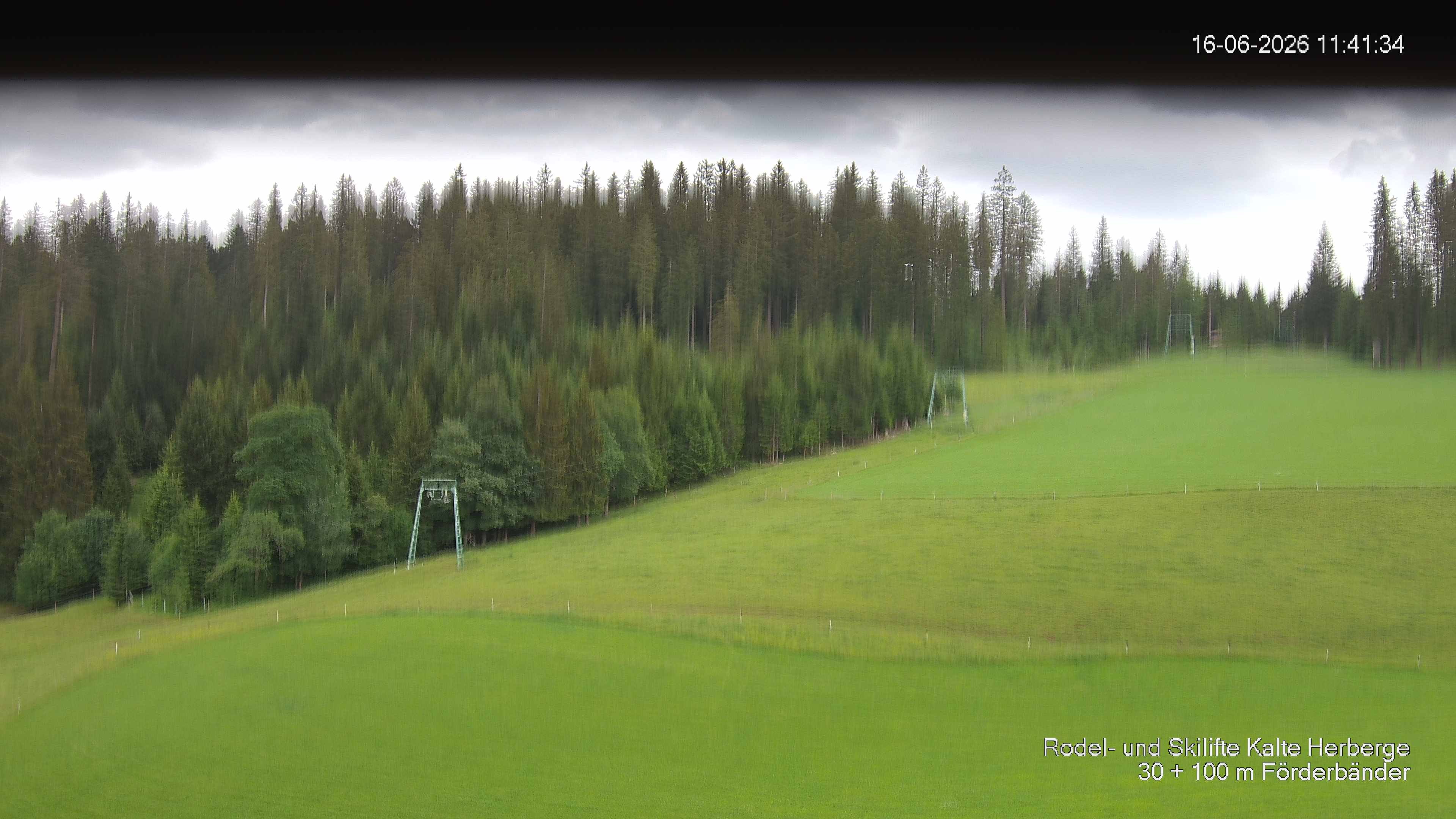 Archiv Foto Webcam Skipiste Kalte Herberge