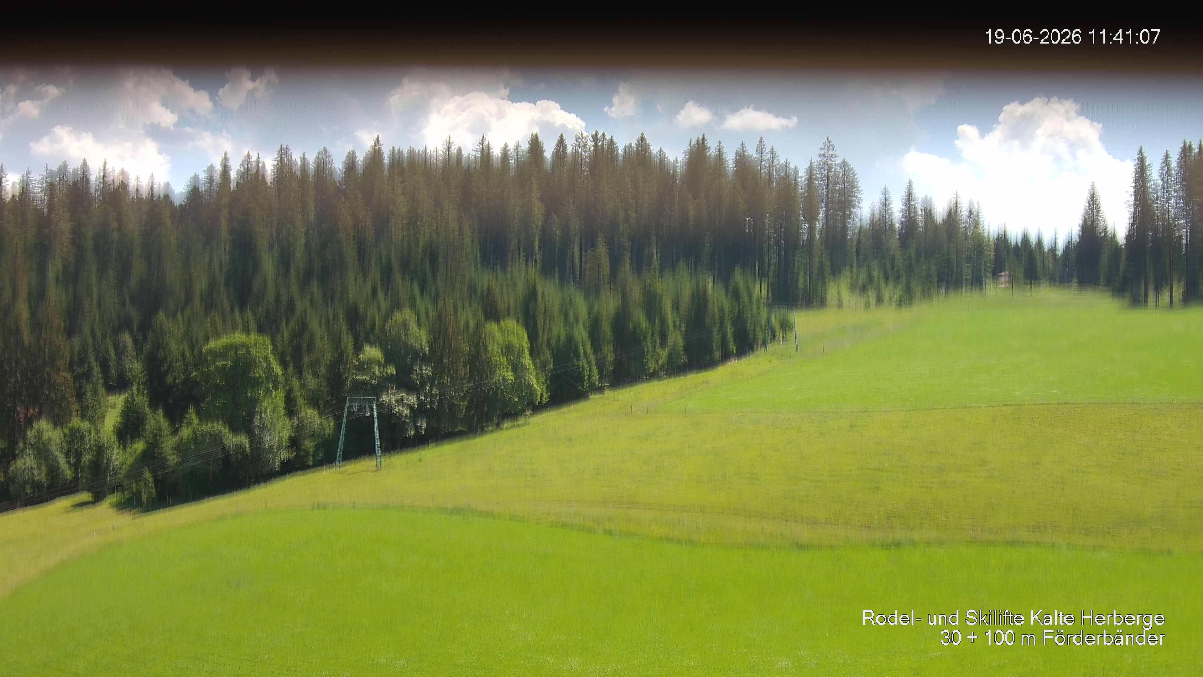 Archiv Foto Webcam Skipiste Kalte Herberge