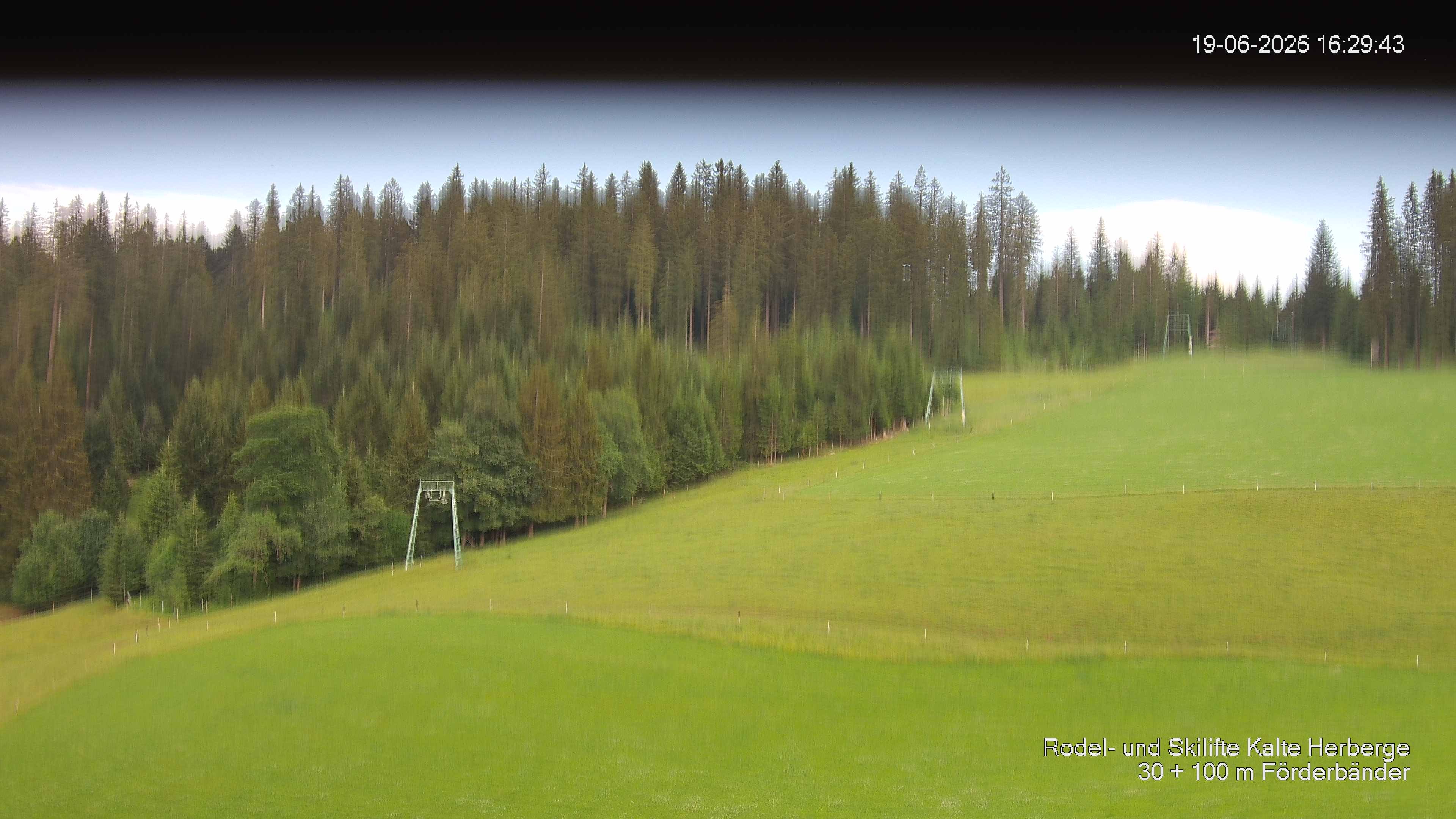 Archiv Foto Webcam Skipiste Kalte Herberge