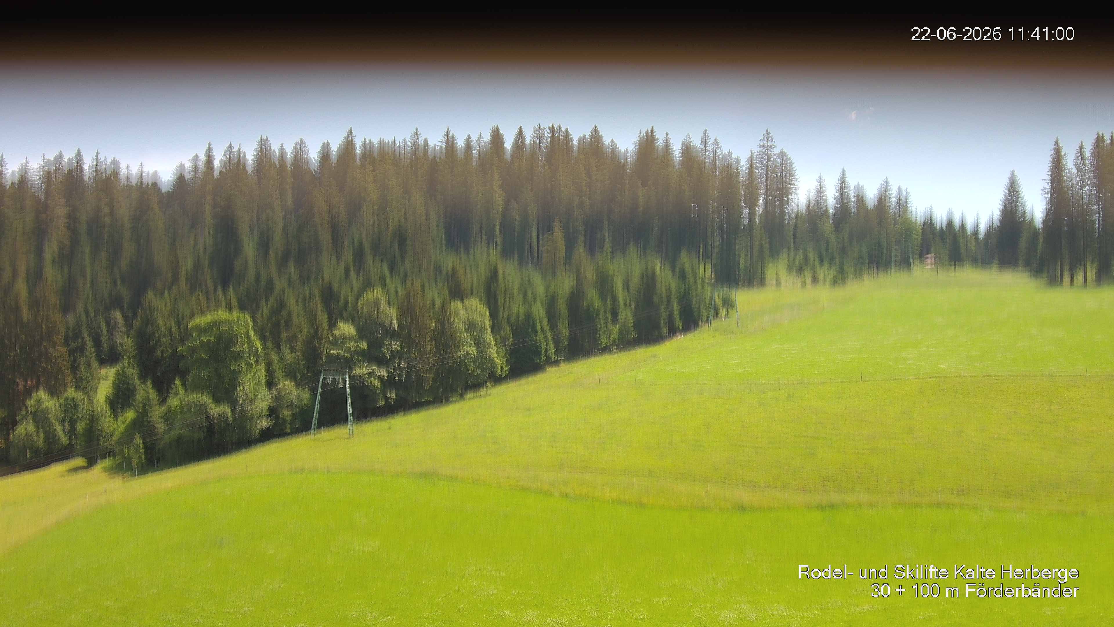 Archiv Foto Webcam Skipiste Kalte Herberge