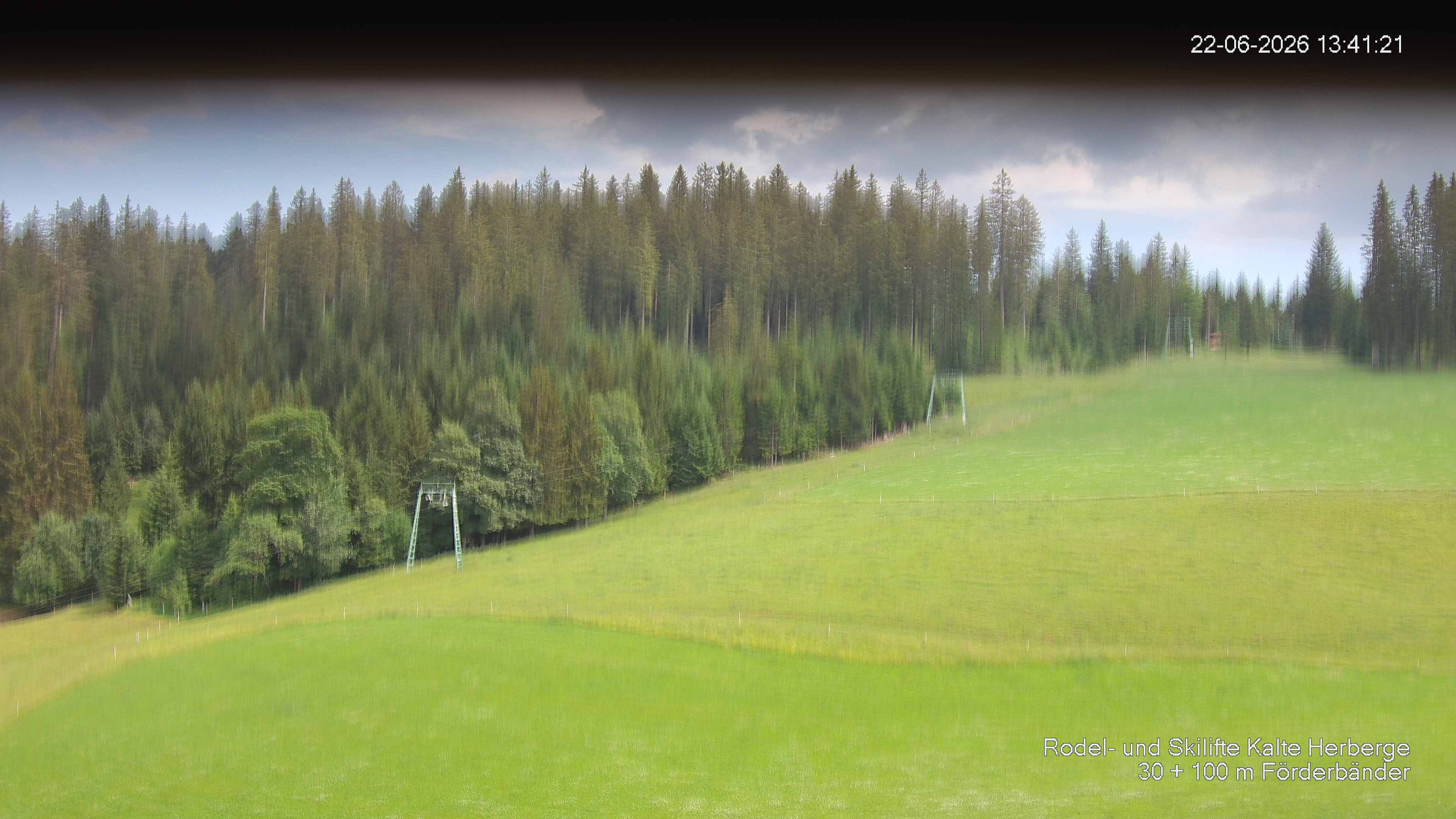 Archiv Foto Webcam Skipiste Kalte Herberge
