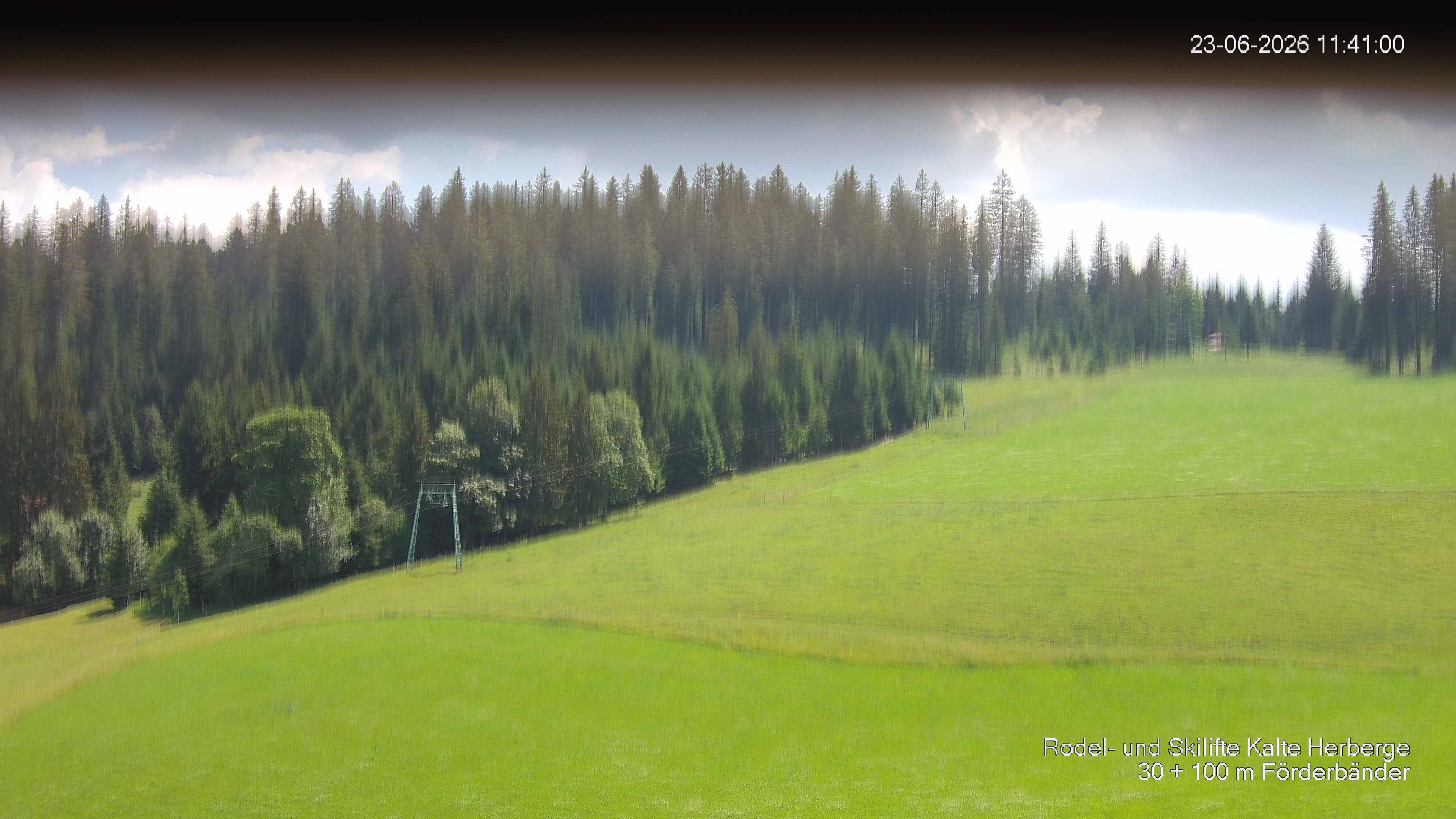 Archiv Foto Webcam Skipiste Kalte Herberge