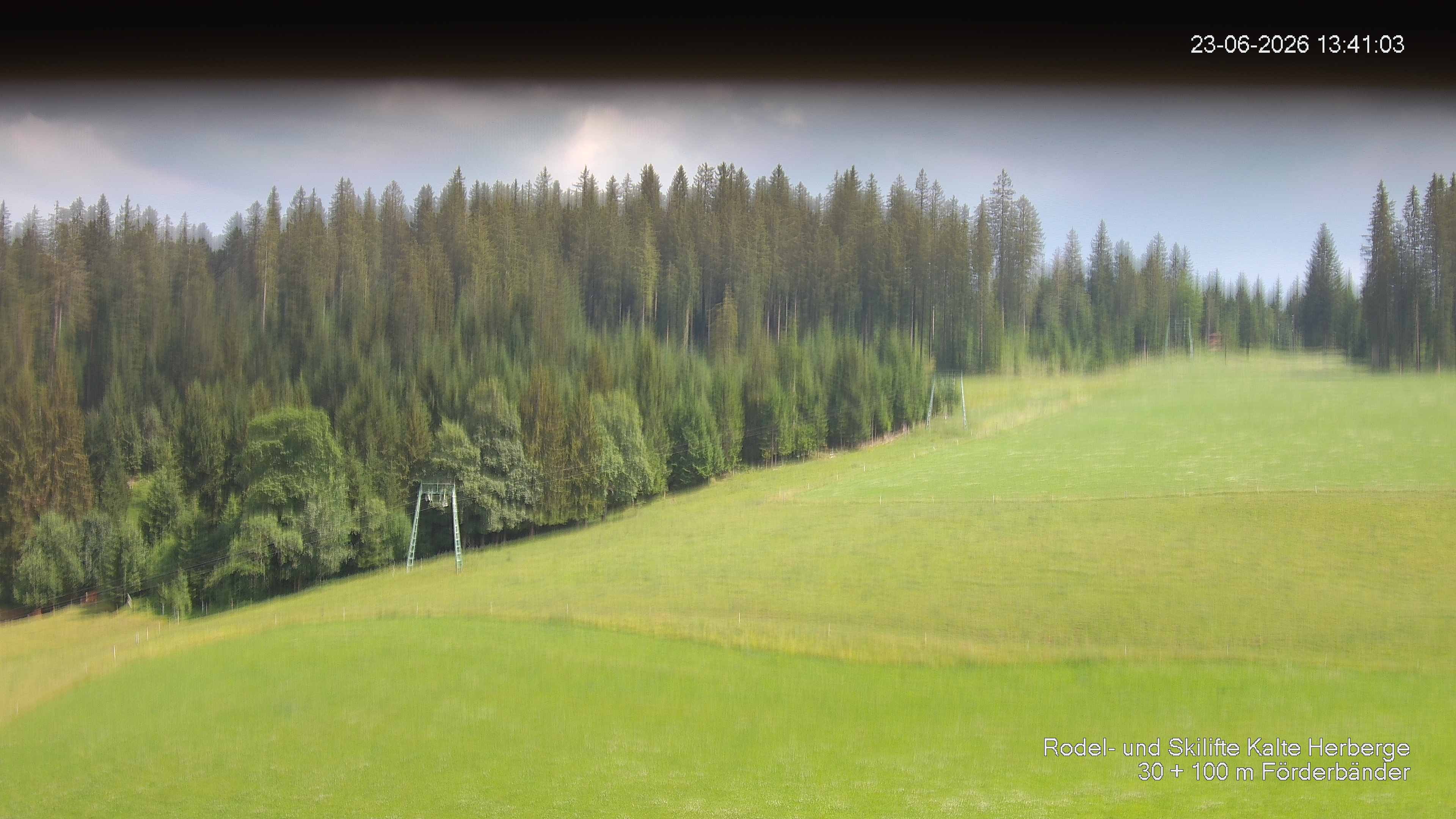 Archiv Foto Webcam Skipiste Kalte Herberge