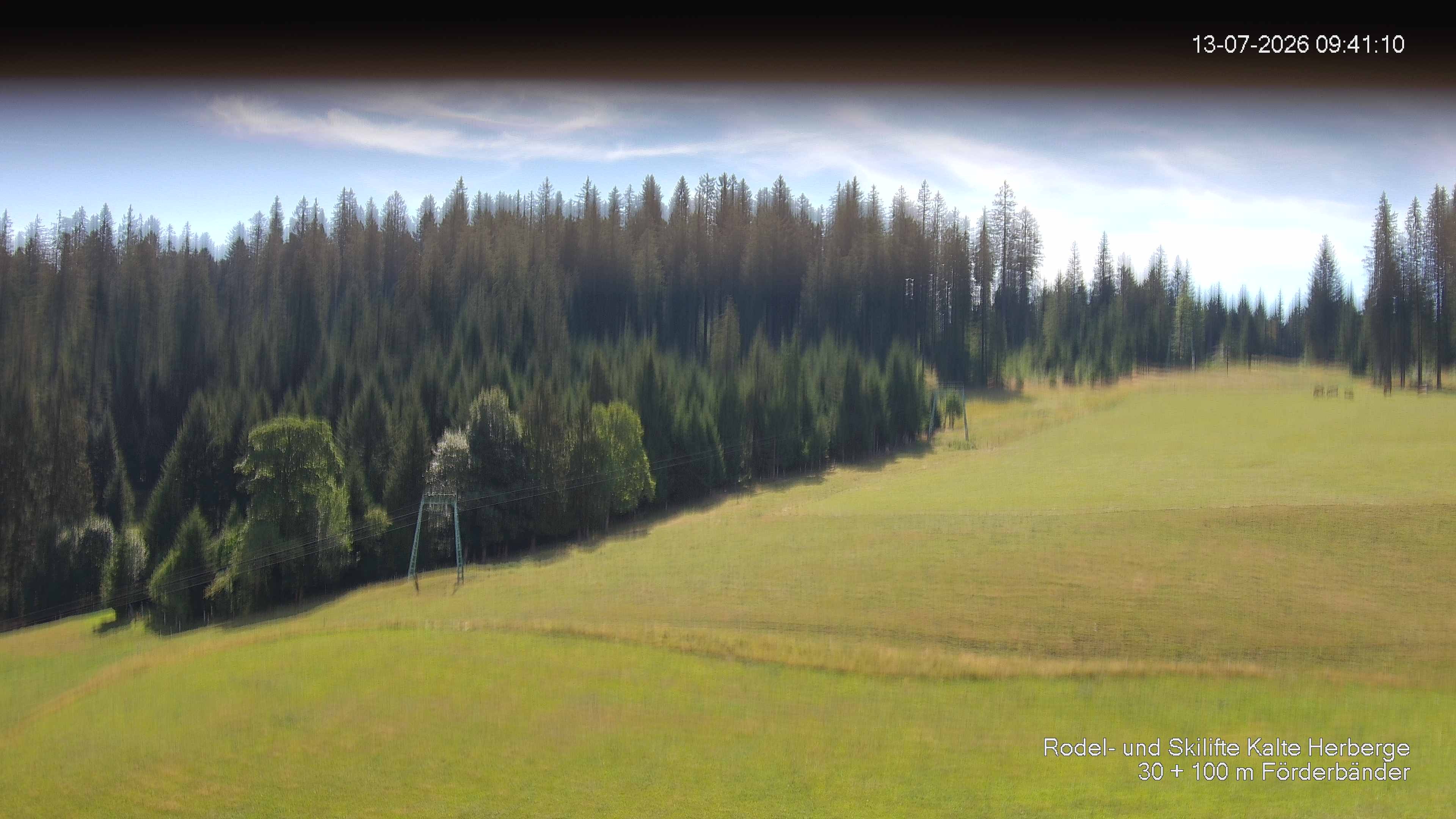 Archiv Foto Webcam Skipiste Kalte Herberge