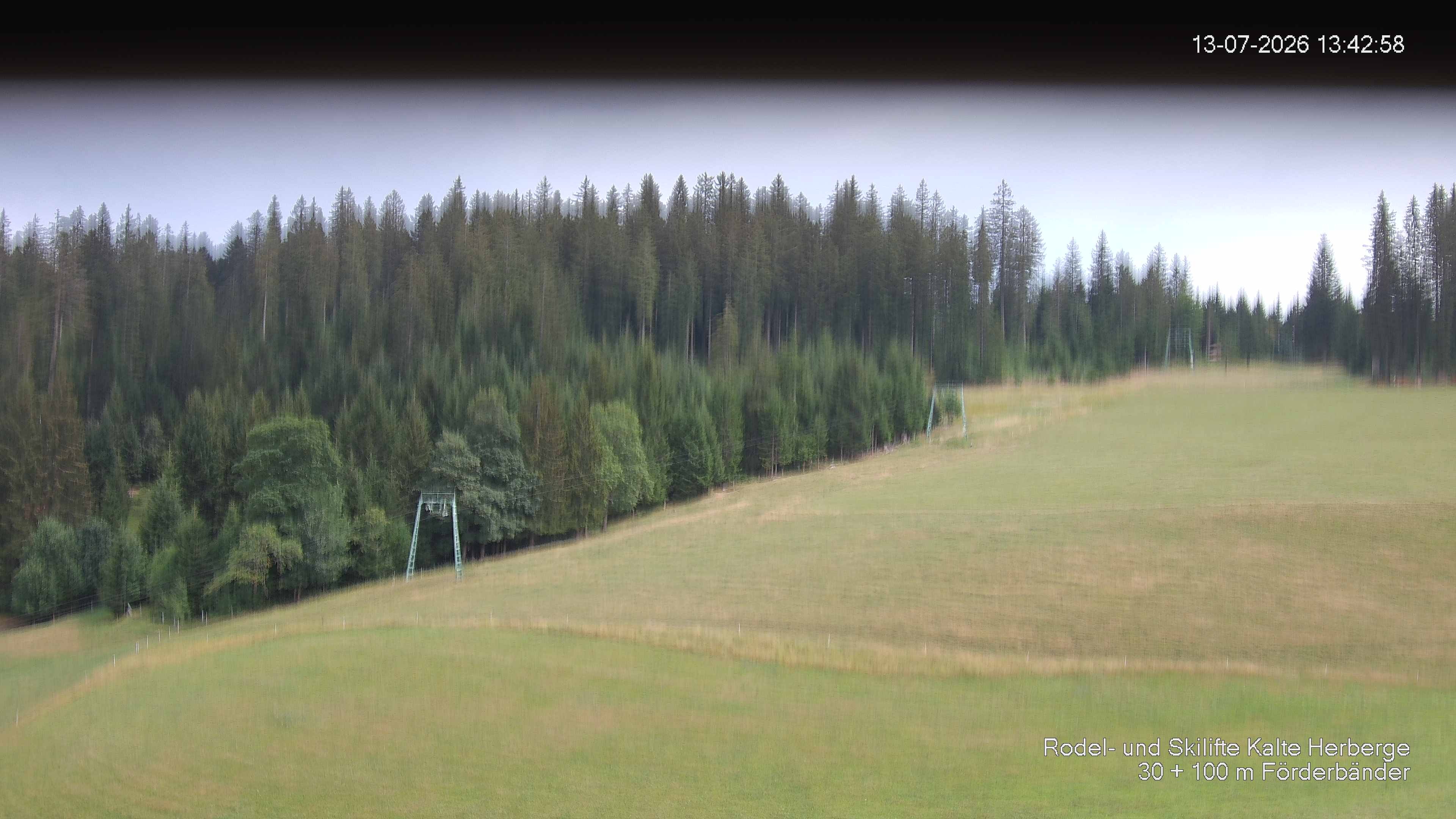 Archiv Foto Webcam Skipiste Kalte Herberge