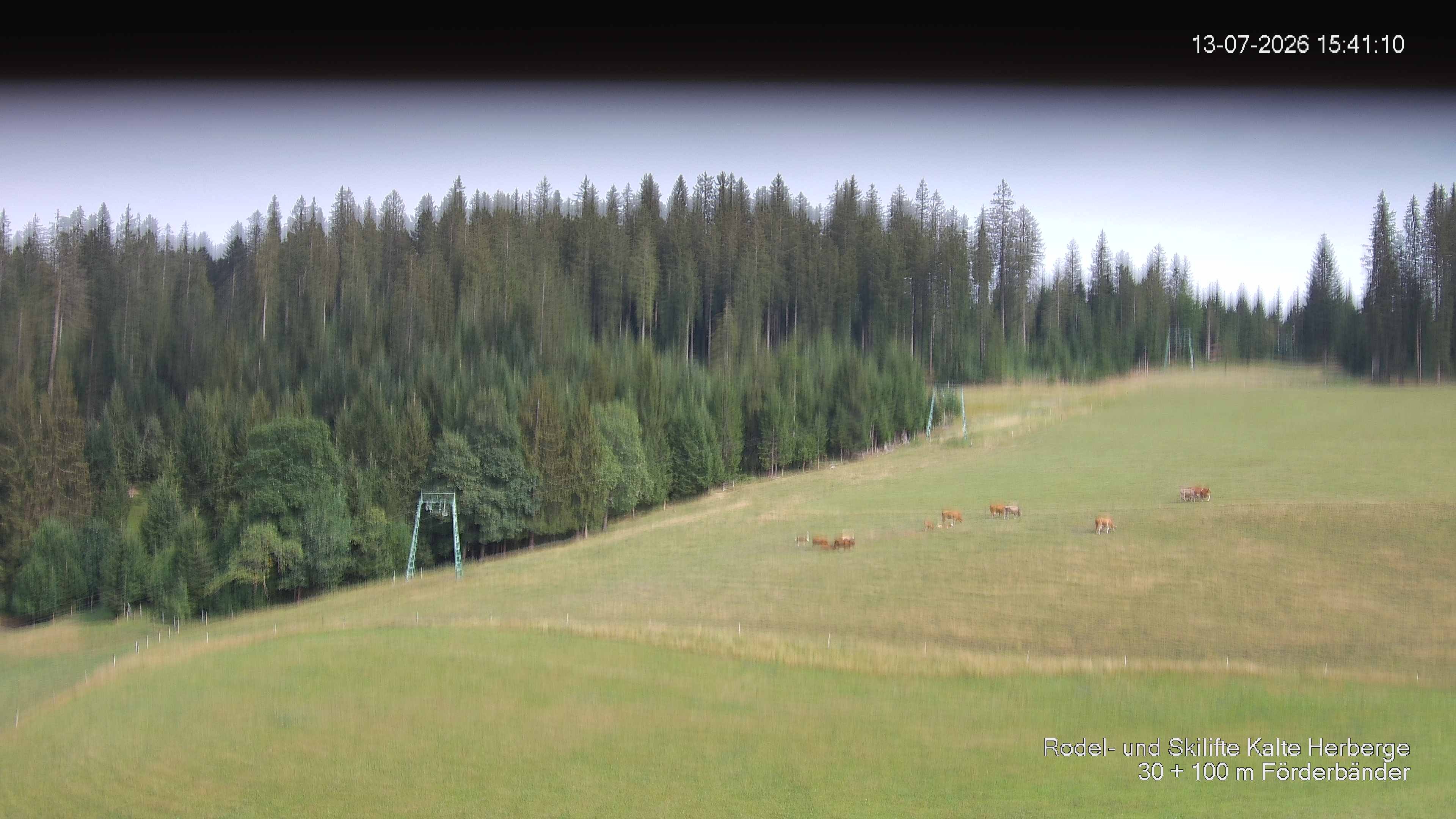 Archiv Foto Webcam Skipiste Kalte Herberge