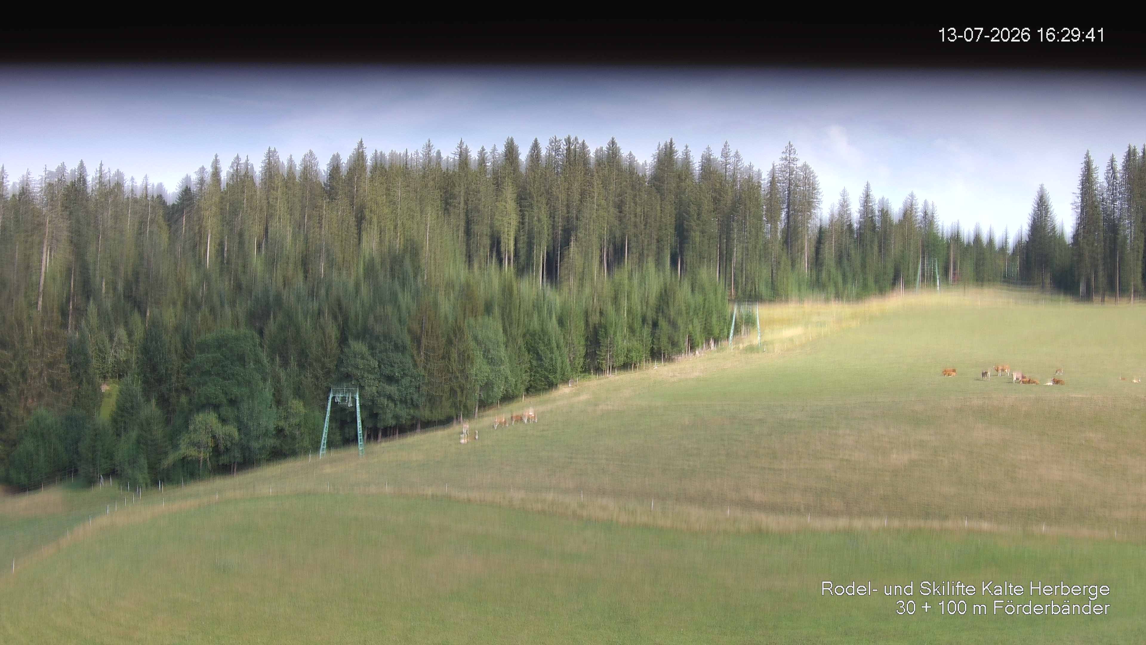 Archiv Foto Webcam Skipiste Kalte Herberge