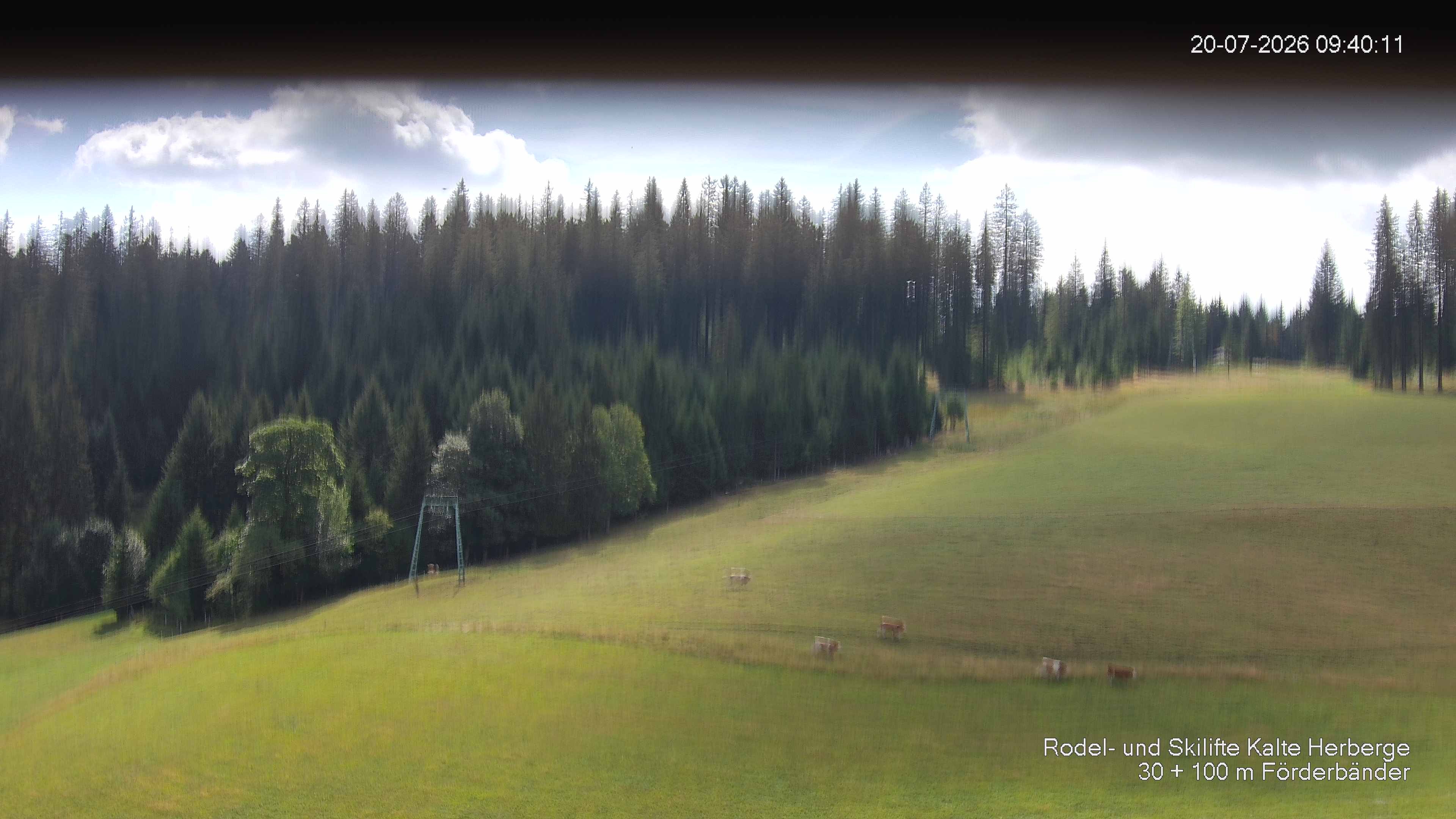 Archiv Foto Webcam Skipiste Kalte Herberge