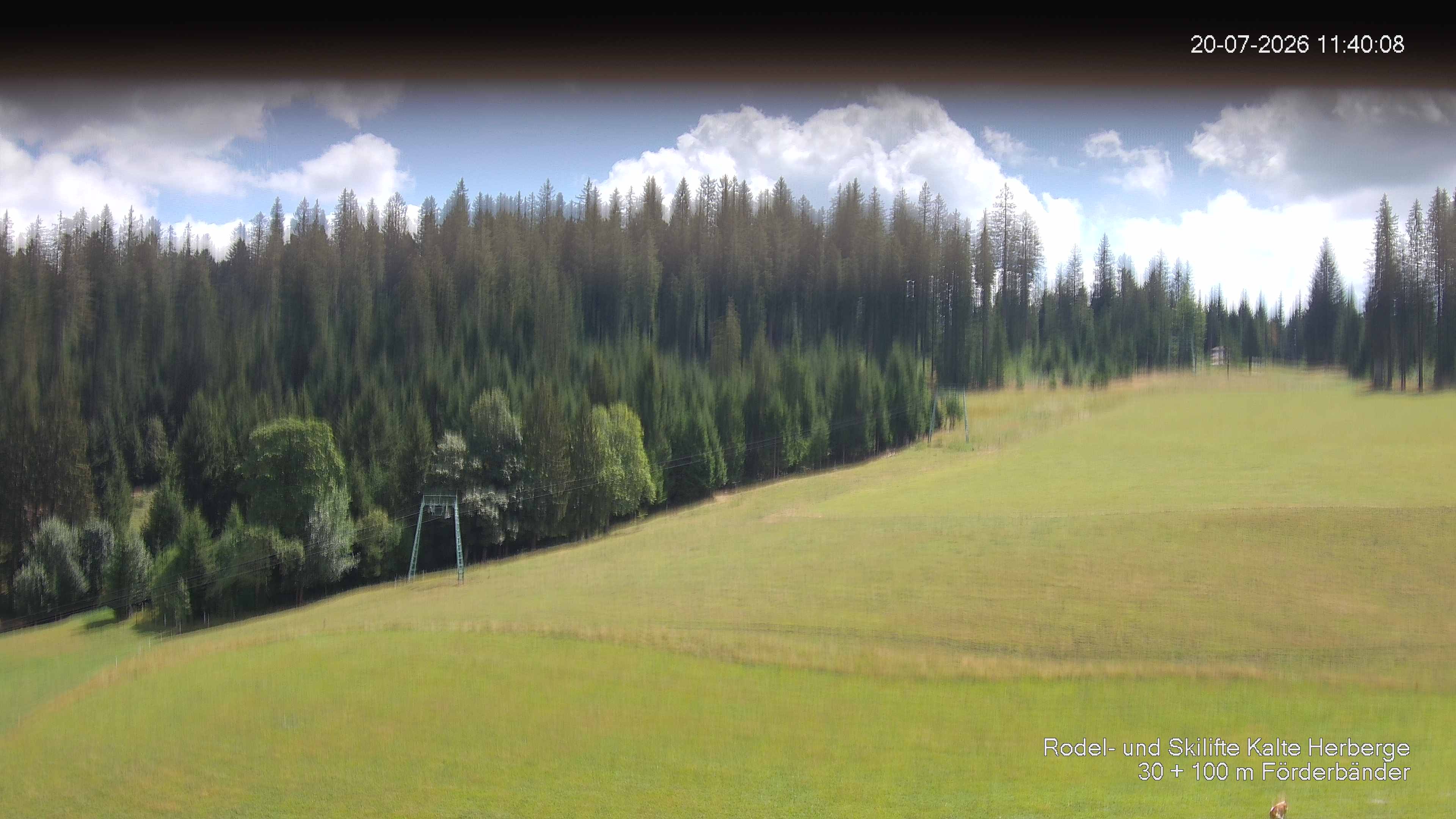 Archiv Foto Webcam Skipiste Kalte Herberge