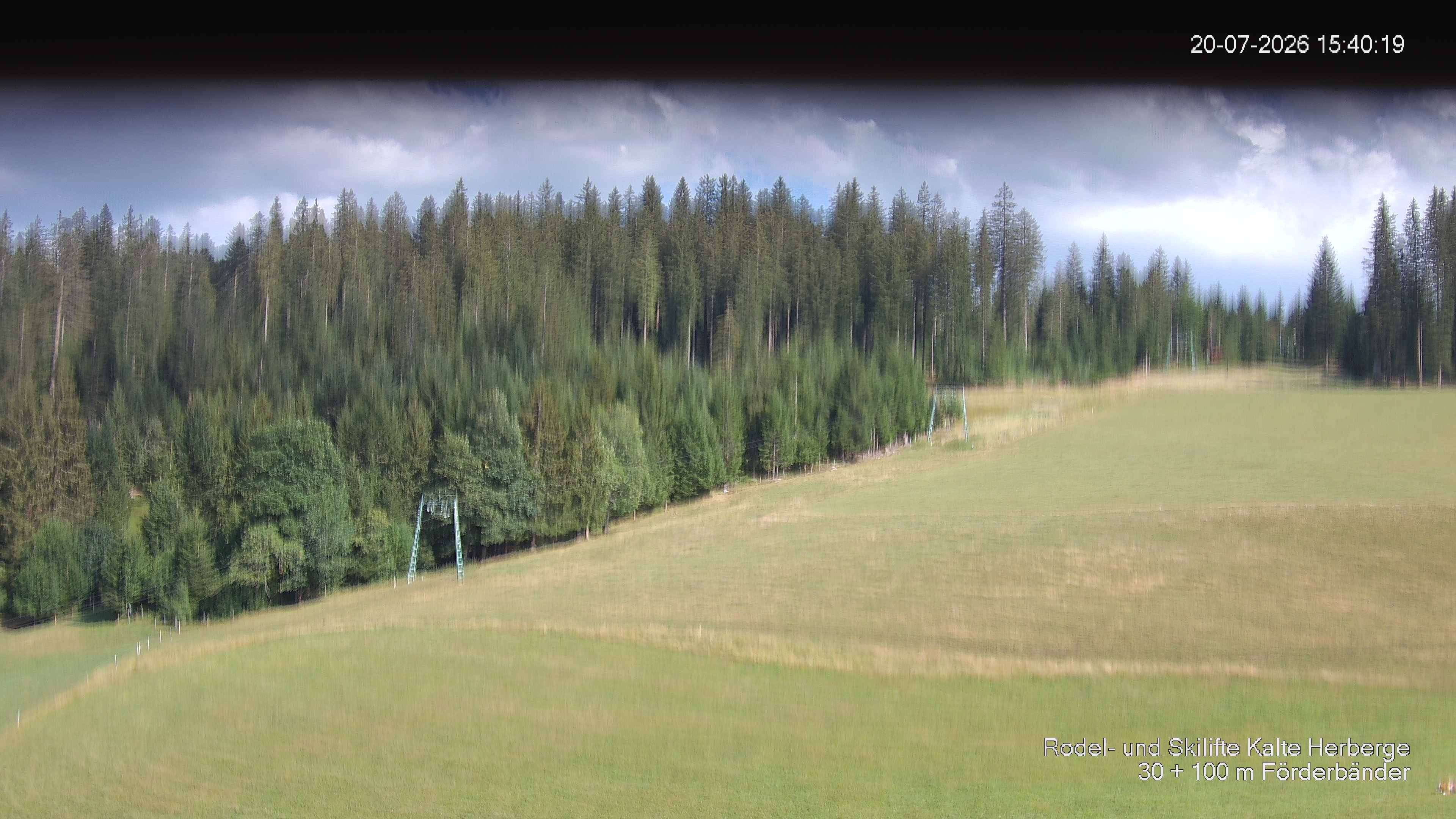 Archiv Foto Webcam Skipiste Kalte Herberge