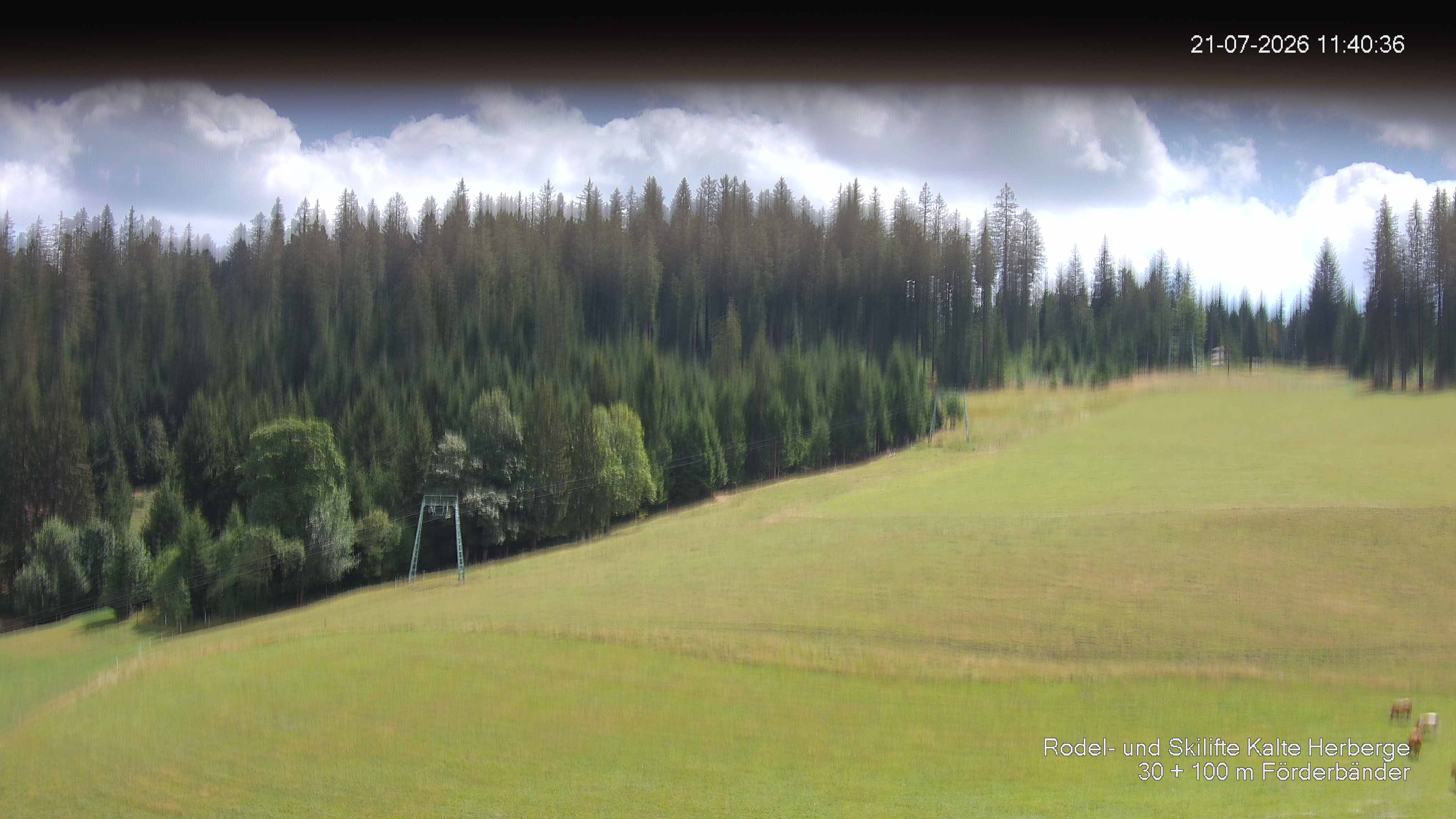 Archiv Foto Webcam Skipiste Kalte Herberge