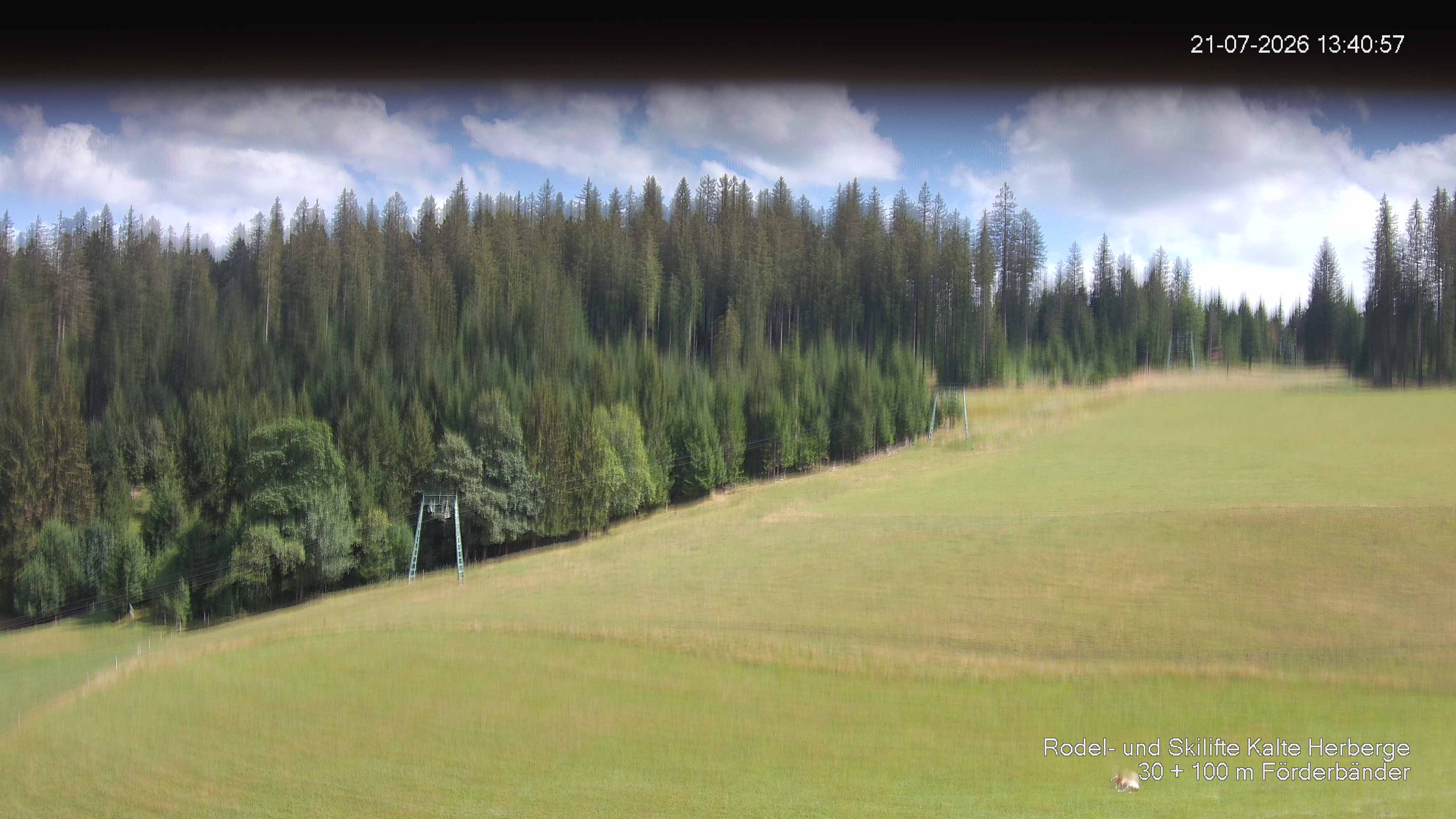 Archiv Foto Webcam Skipiste Kalte Herberge