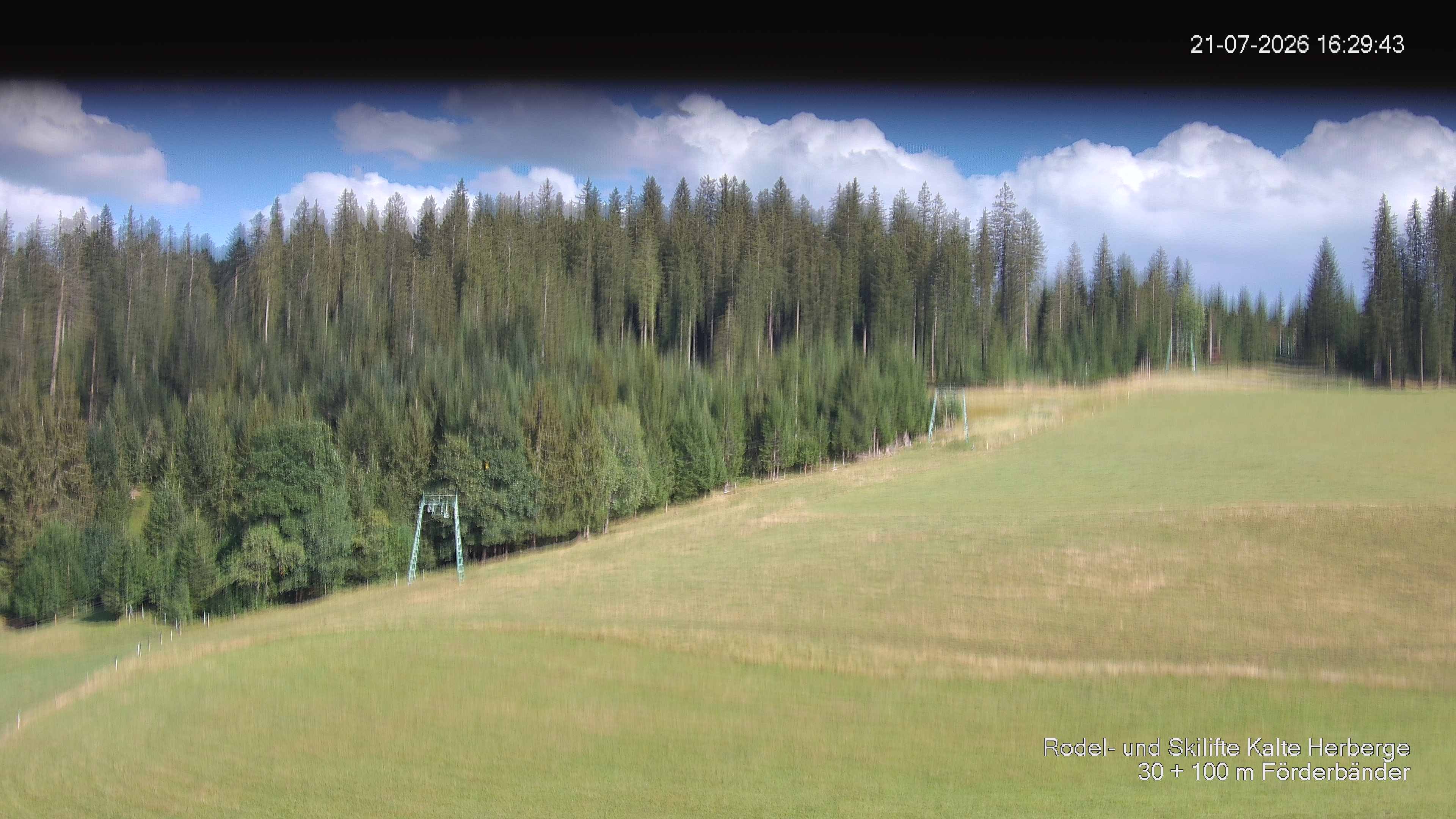 Archiv Foto Webcam Skipiste Kalte Herberge