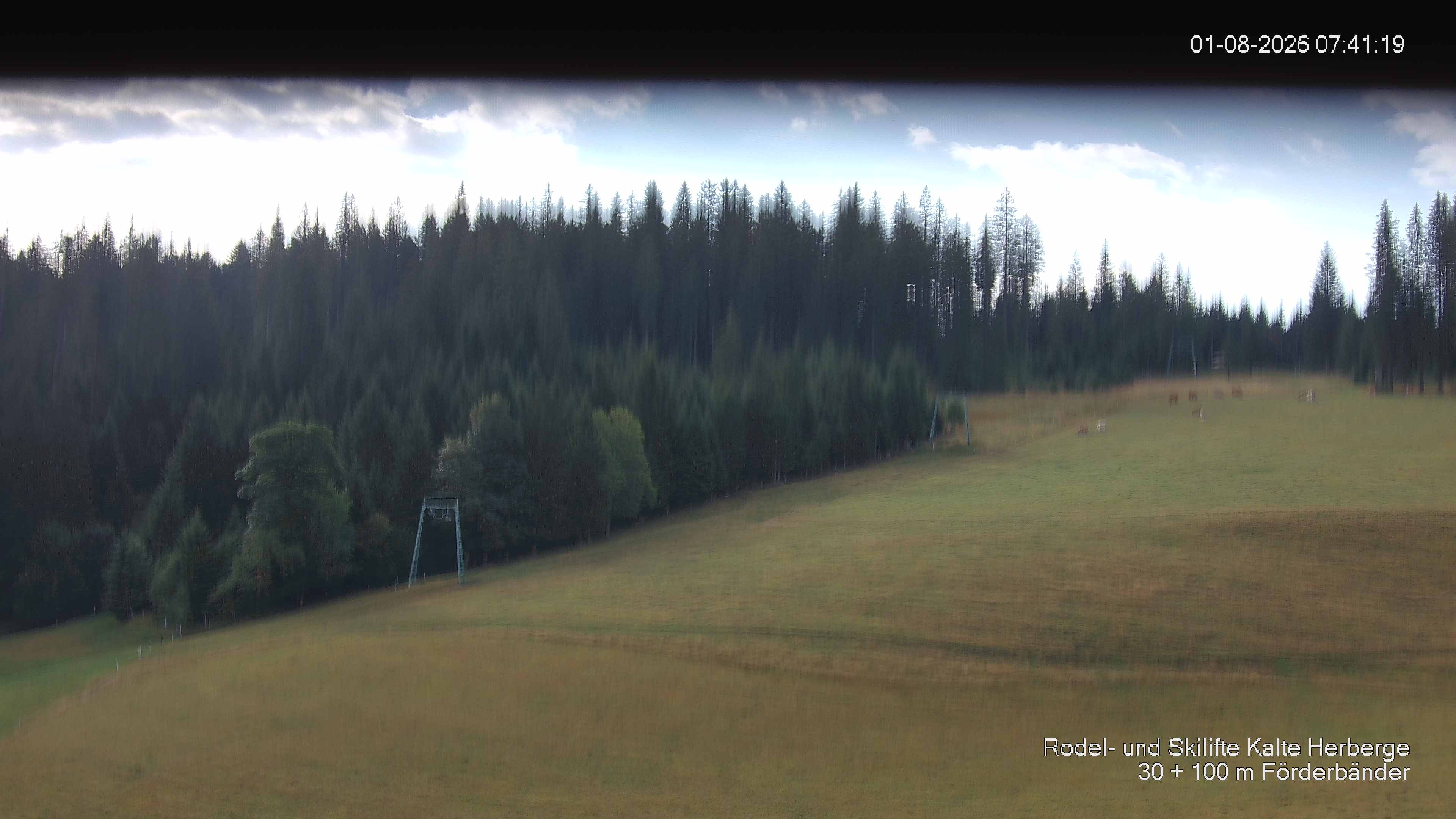 Archiv Foto Webcam Skipiste Kalte Herberge