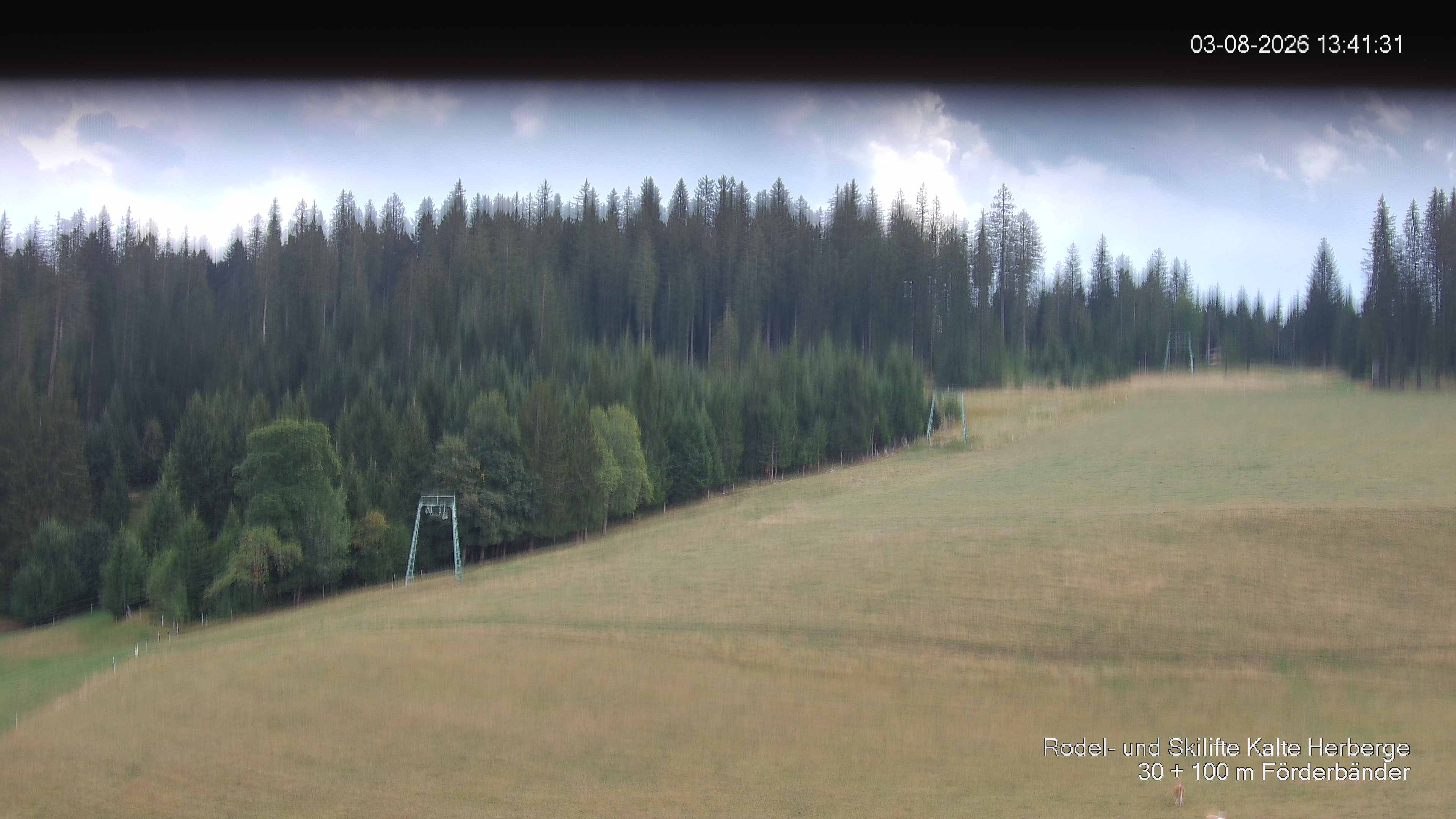 Archived image Webcam Ski lift Kalte Herberge