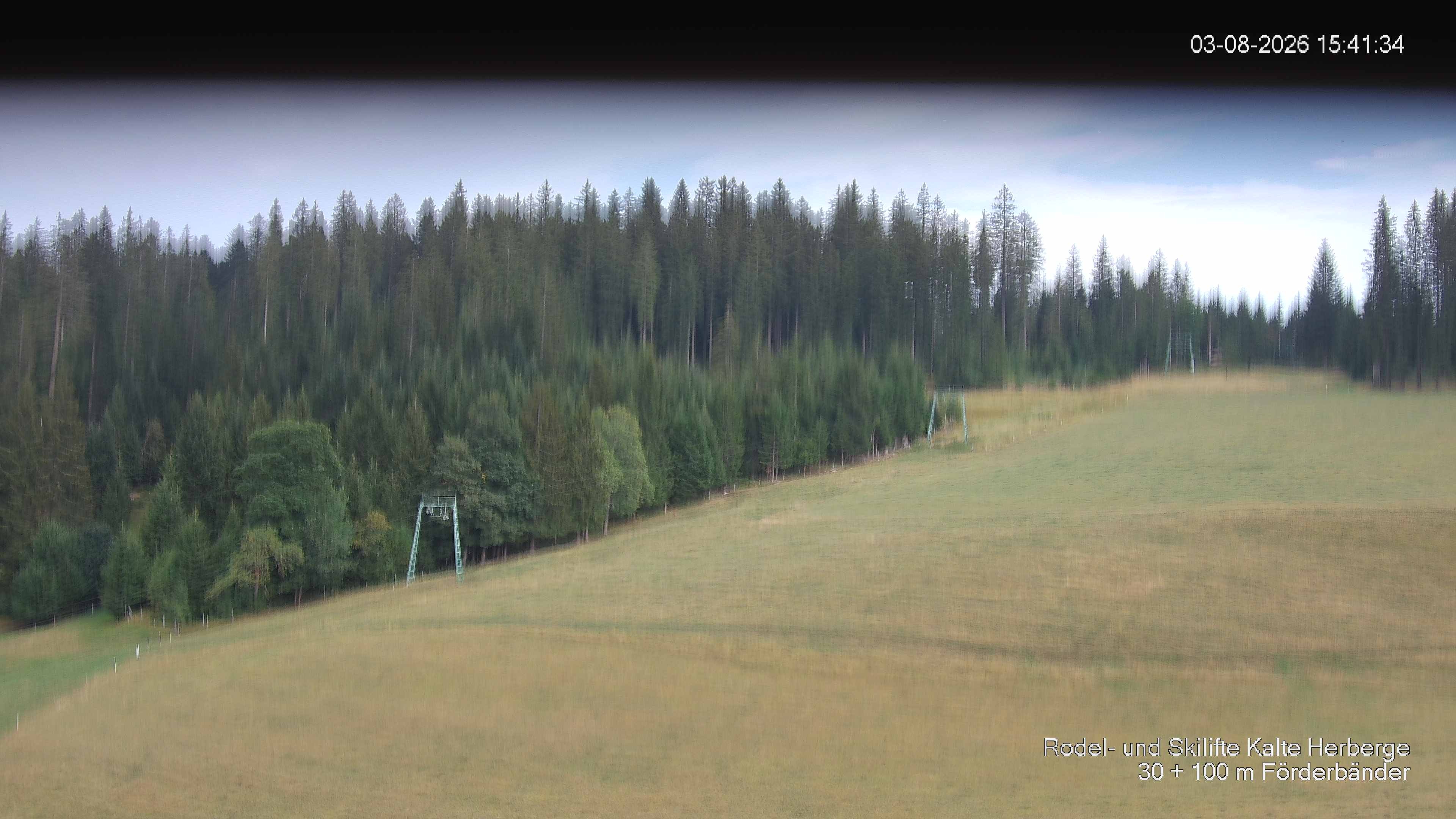 Archived image Webcam Ski lift Kalte Herberge