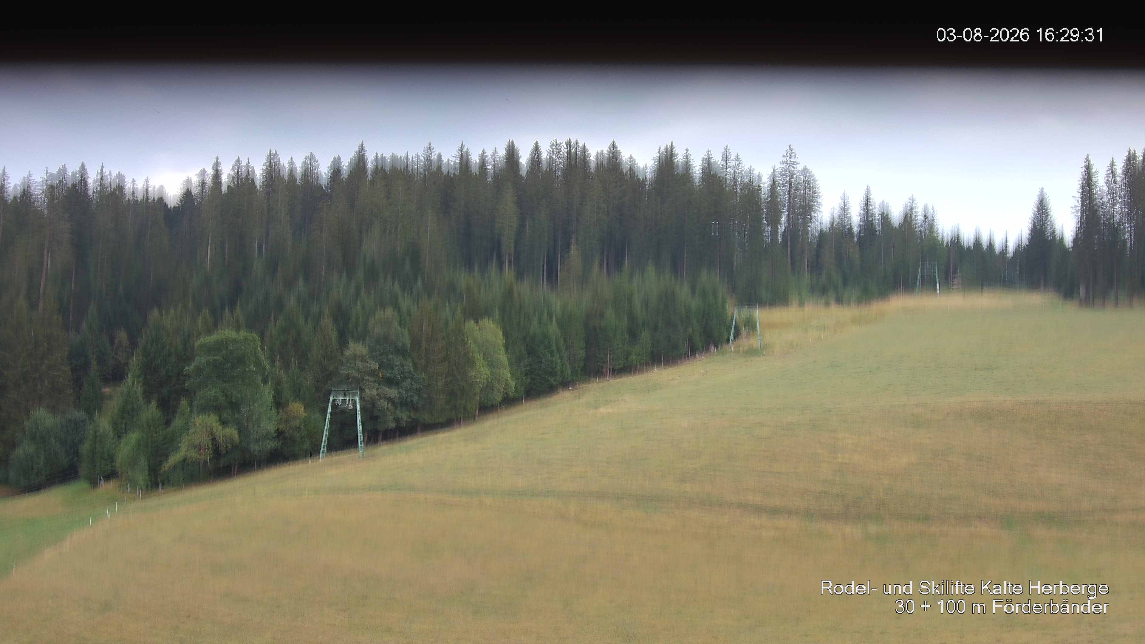 Archived image Webcam Ski lift Kalte Herberge