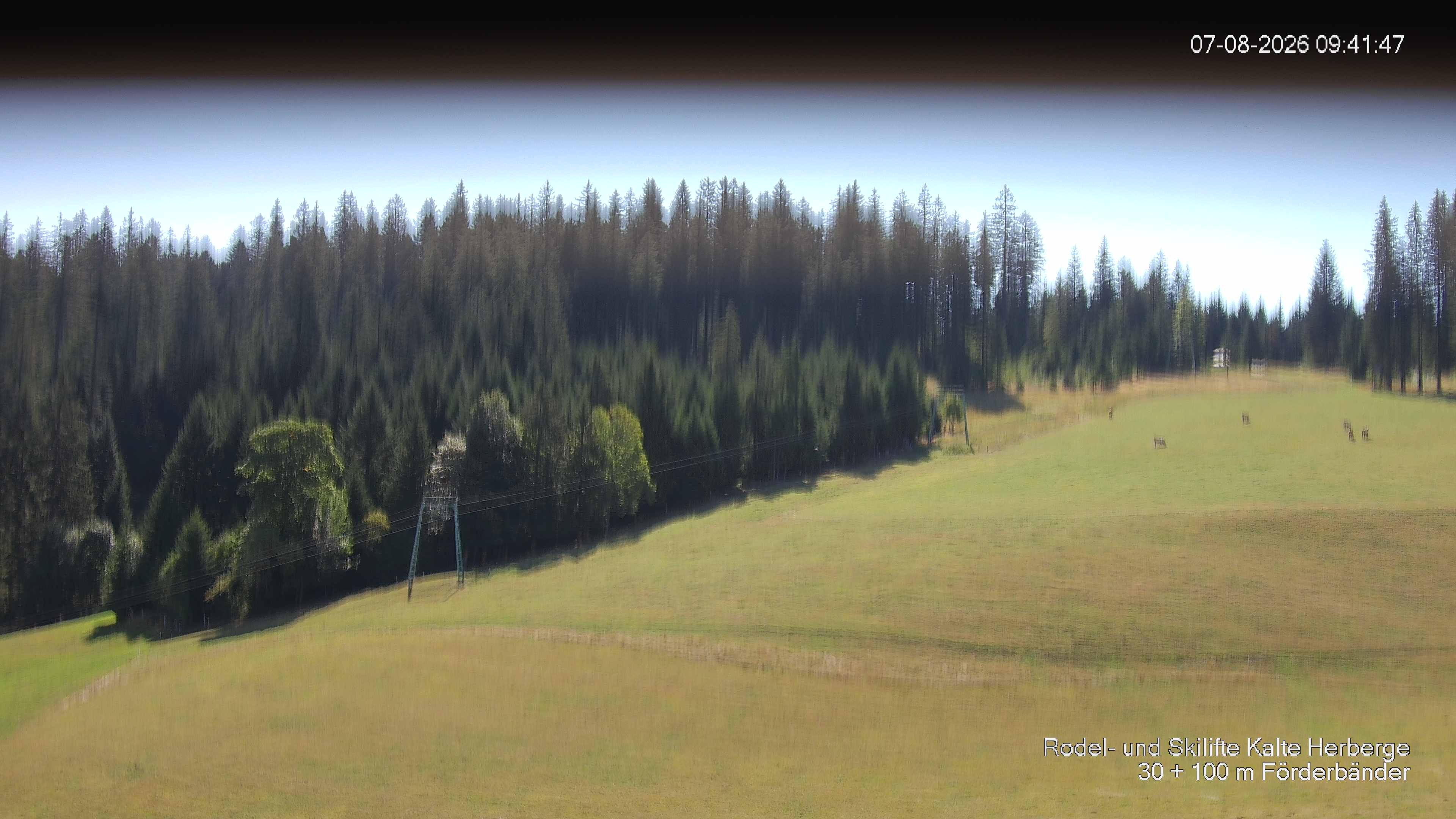 Archiv Foto Webcam Skipiste Kalte Herberge