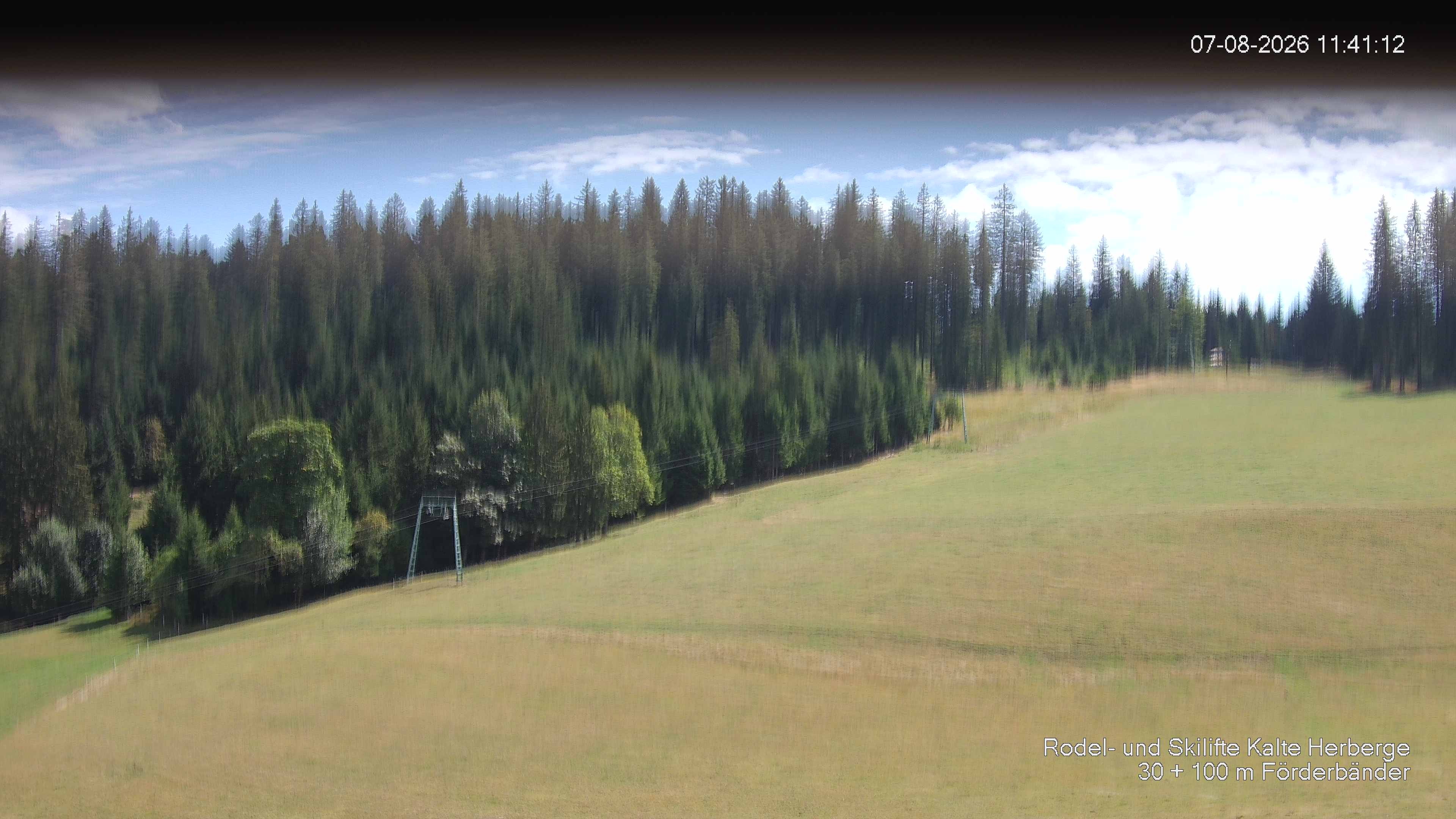 Archiv Foto Webcam Skipiste Kalte Herberge