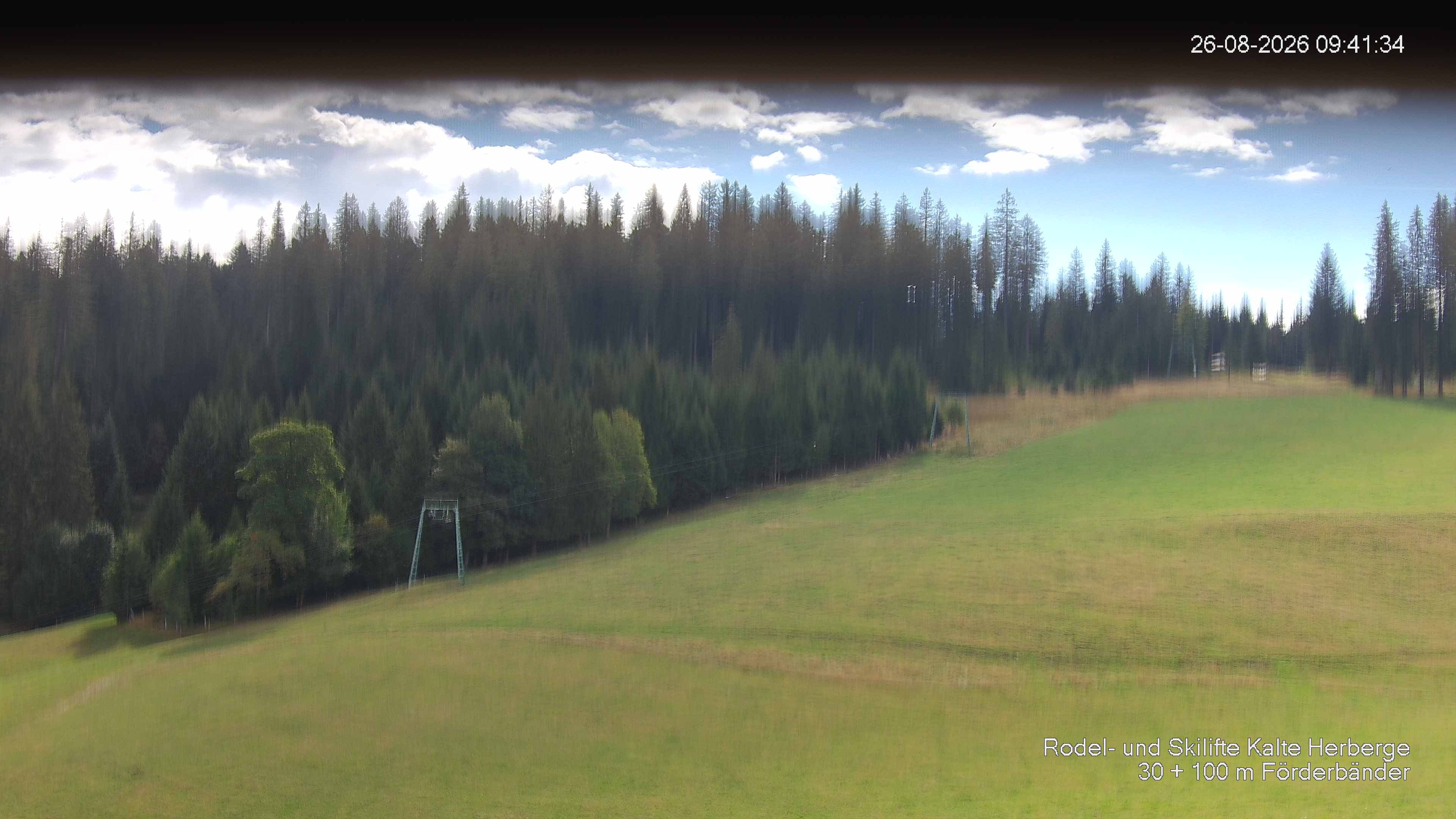Archiv Foto Webcam Skipiste Kalte Herberge