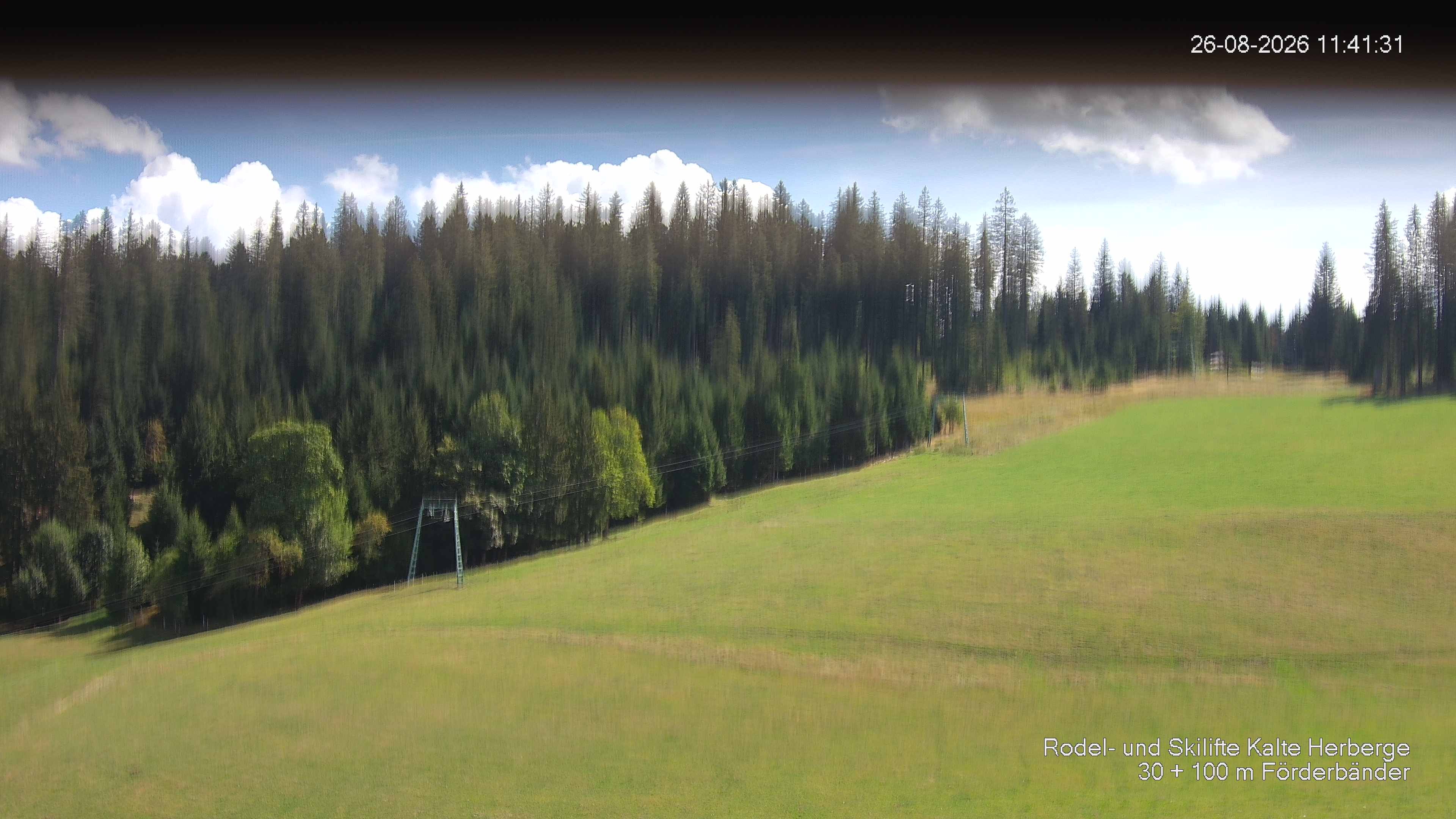 Archiv Foto Webcam Skipiste Kalte Herberge