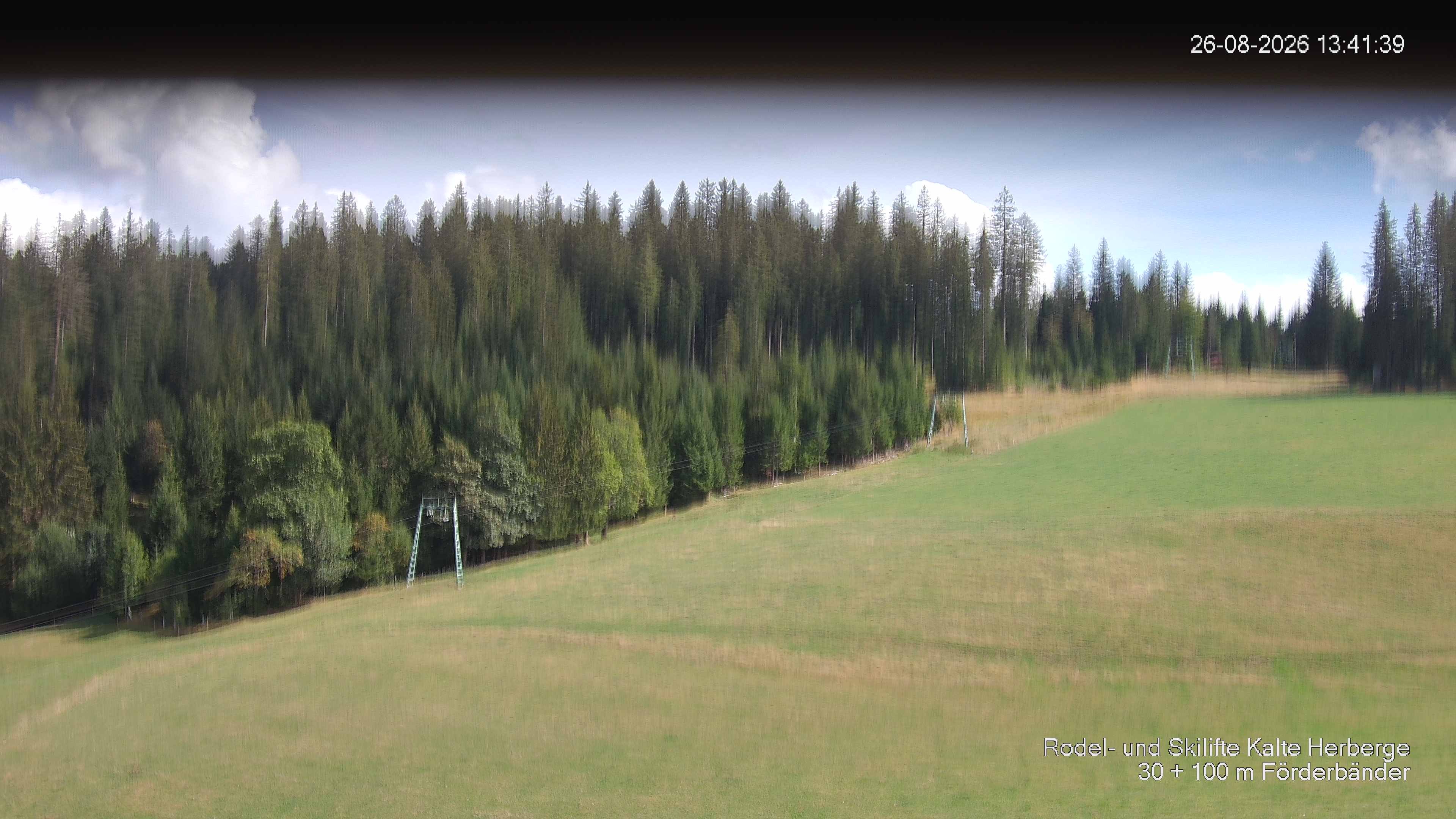 Archiv Foto Webcam Skipiste Kalte Herberge