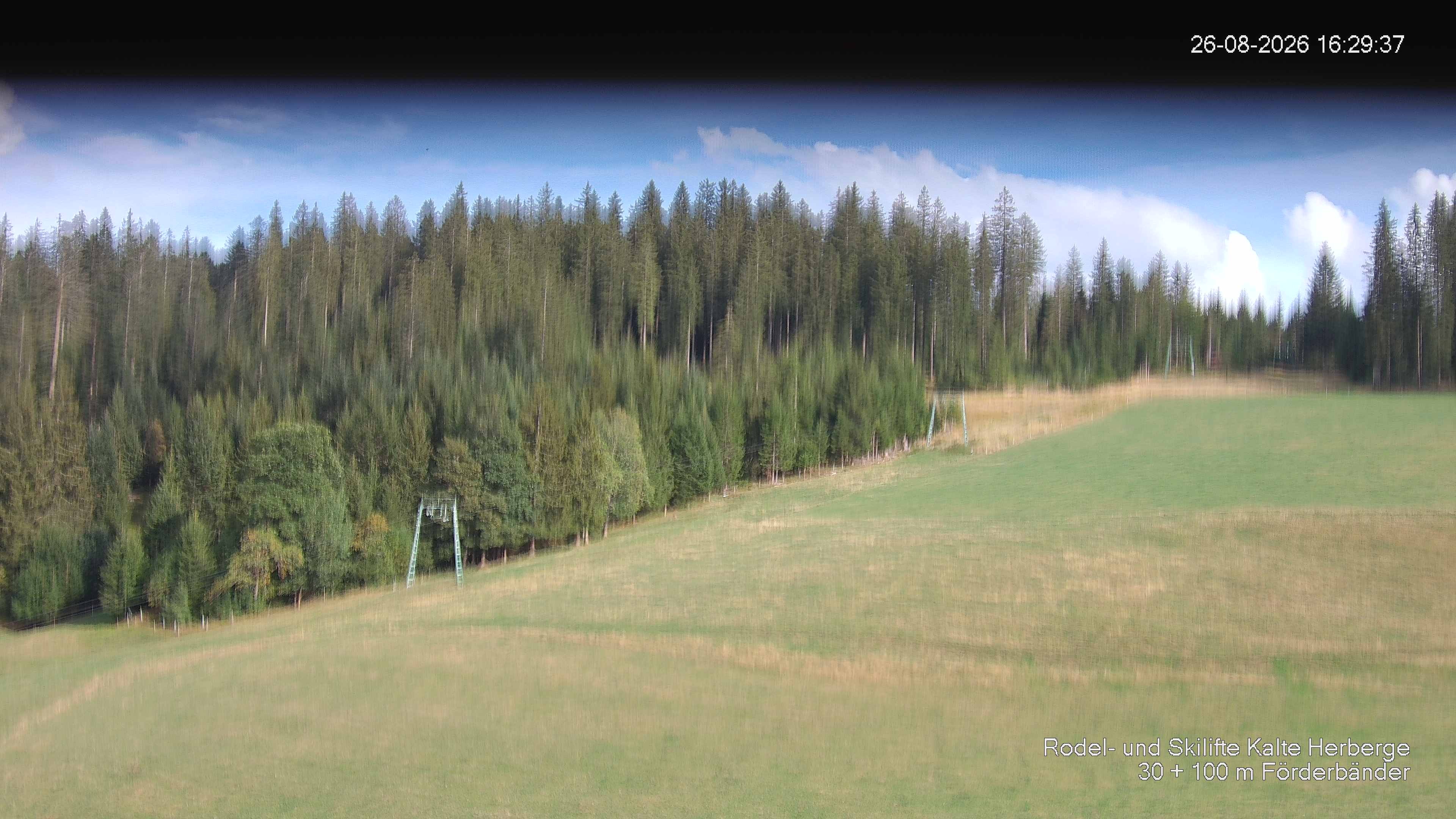 Archiv Foto Webcam Skipiste Kalte Herberge