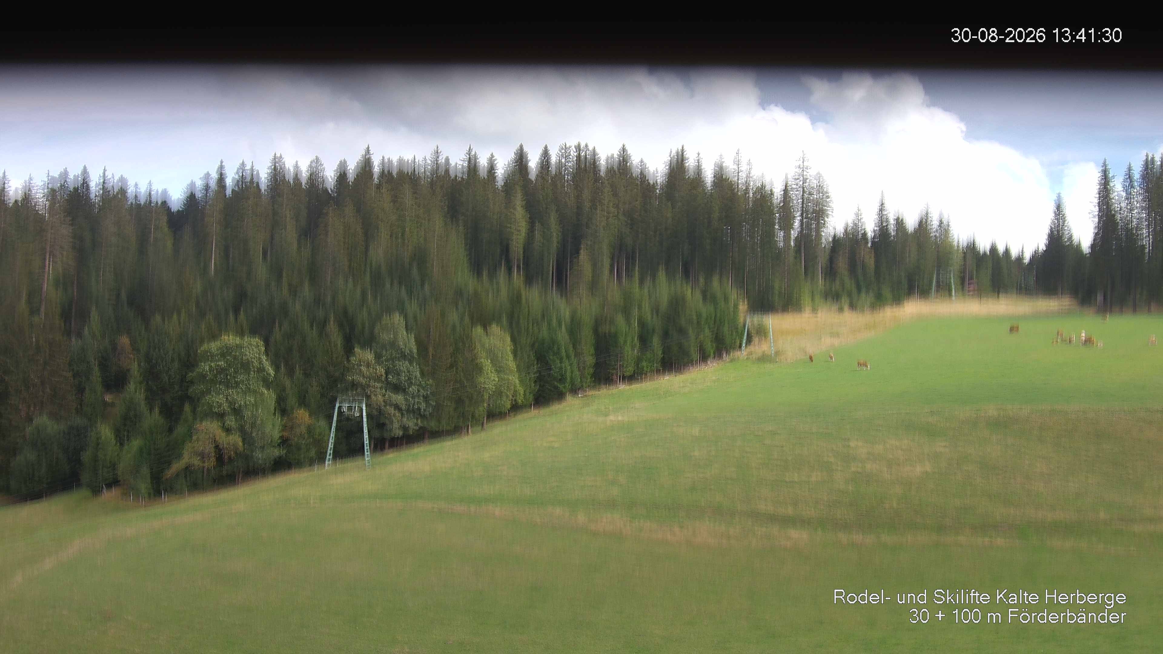 Archiv Foto Webcam Skipiste Kalte Herberge