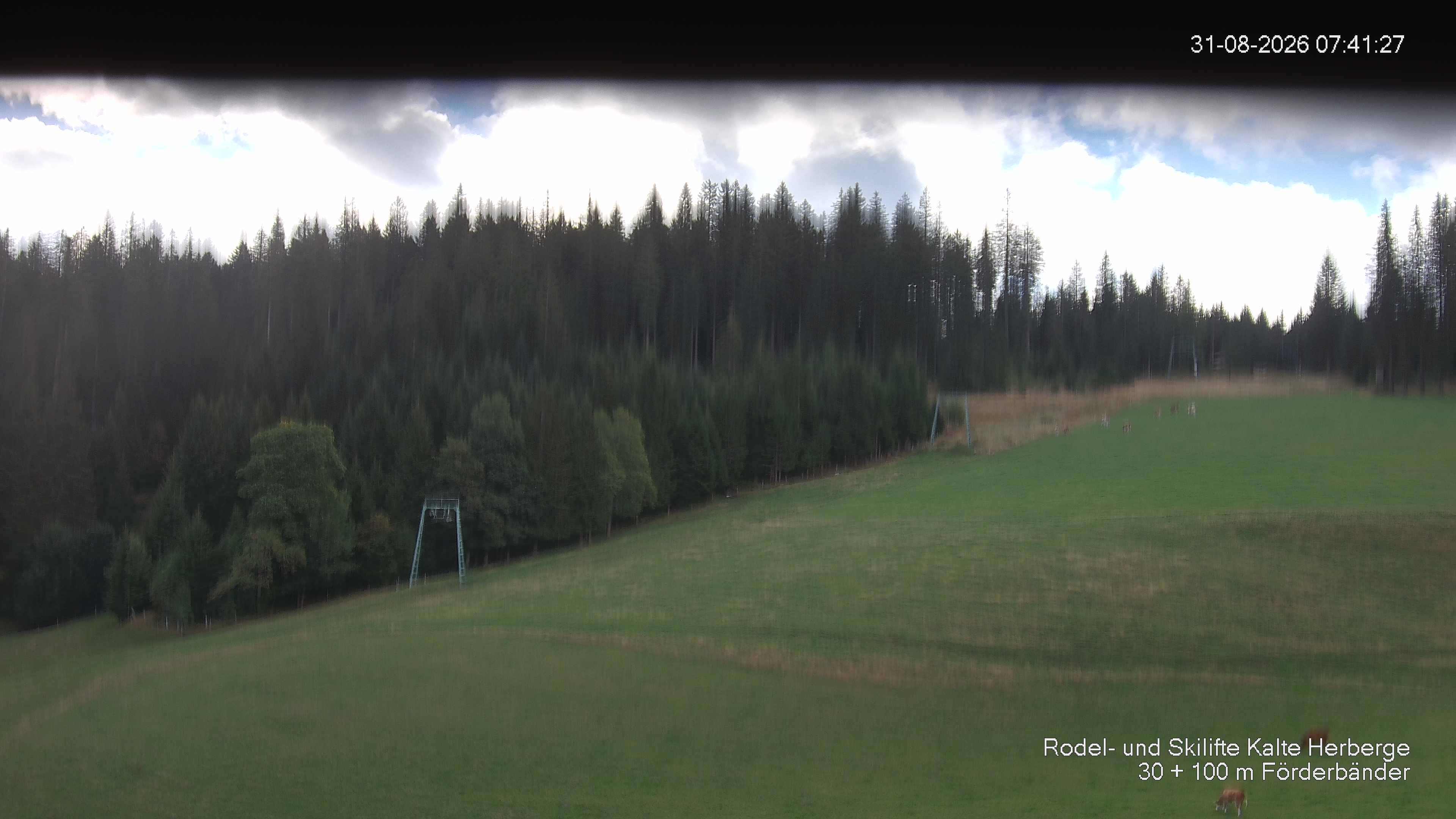 Archiv Foto Webcam Skipiste Kalte Herberge