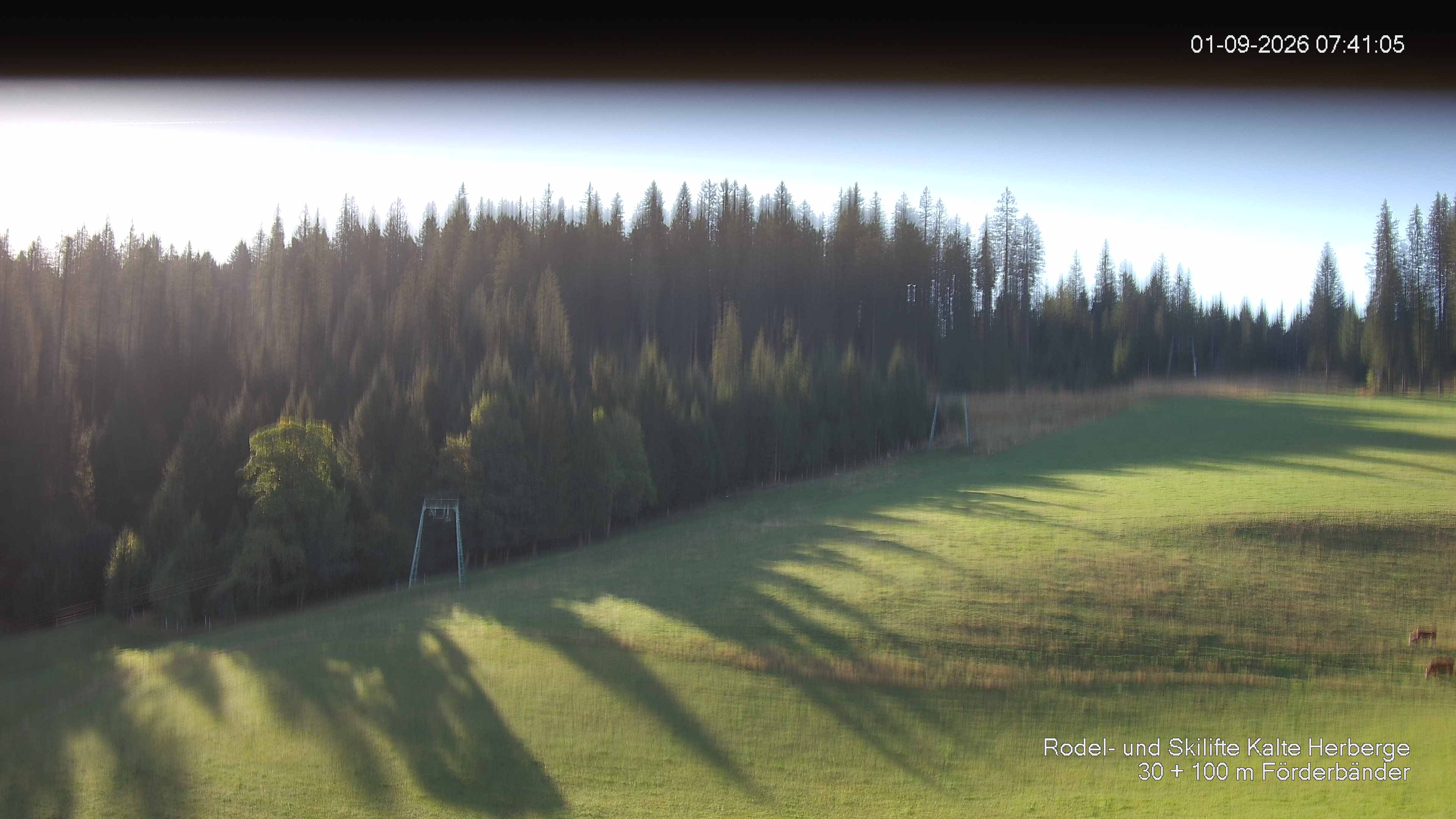 Archived image Webcam Ski lift Kalte Herberge
